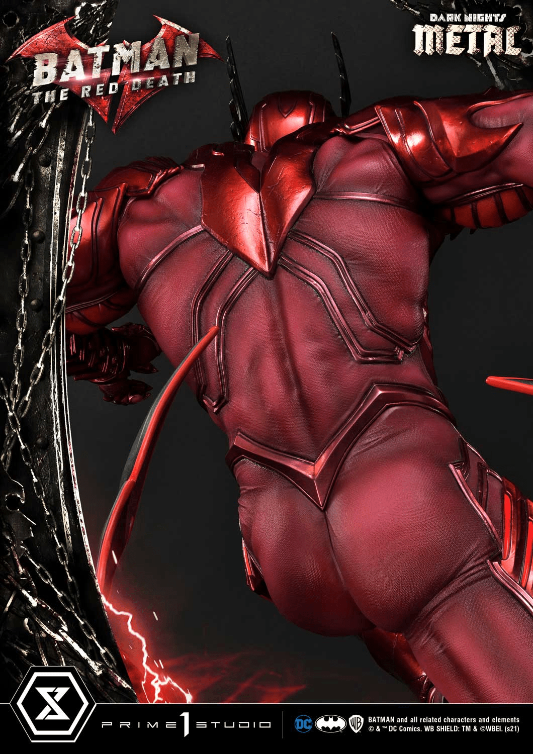 Prime 1 Studio - DC The Red Death Batman Regular Version MMDCMT-07 (Licensed)
