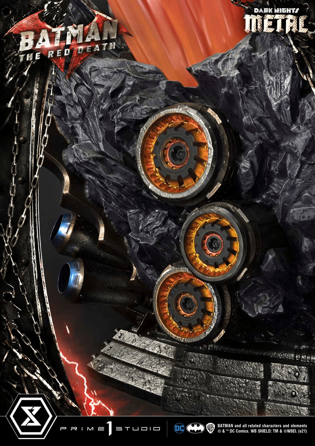 Prime 1 Studio - DC The Red Death Batman Regular Version MMDCMT-07 (Licensed)