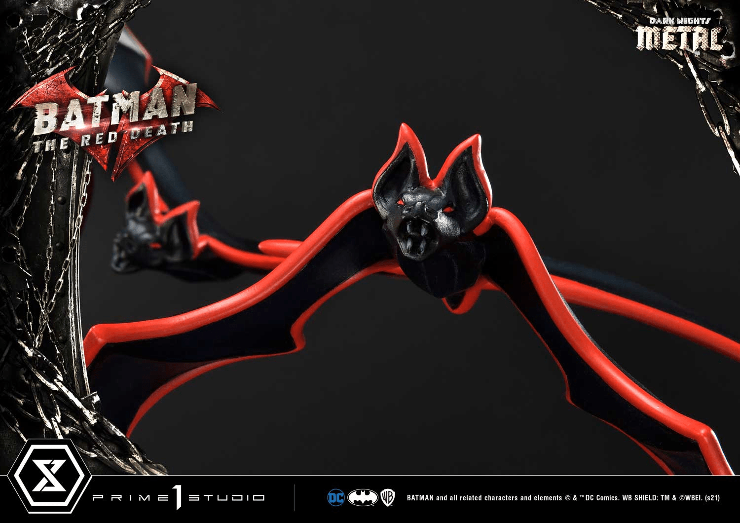 Prime 1 Studio - DC The Red Death Batman Regular Version MMDCMT-07 (Licensed)