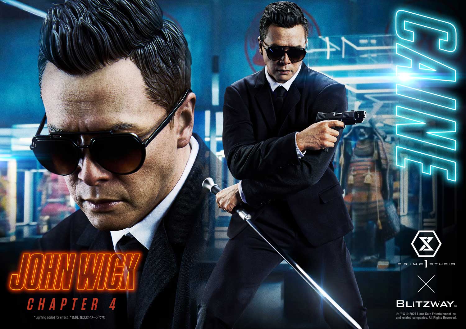 Prime 1 Studio - JOHN WICK Caine PMJWK-02DXS & PMJWK-02 (Licensed)