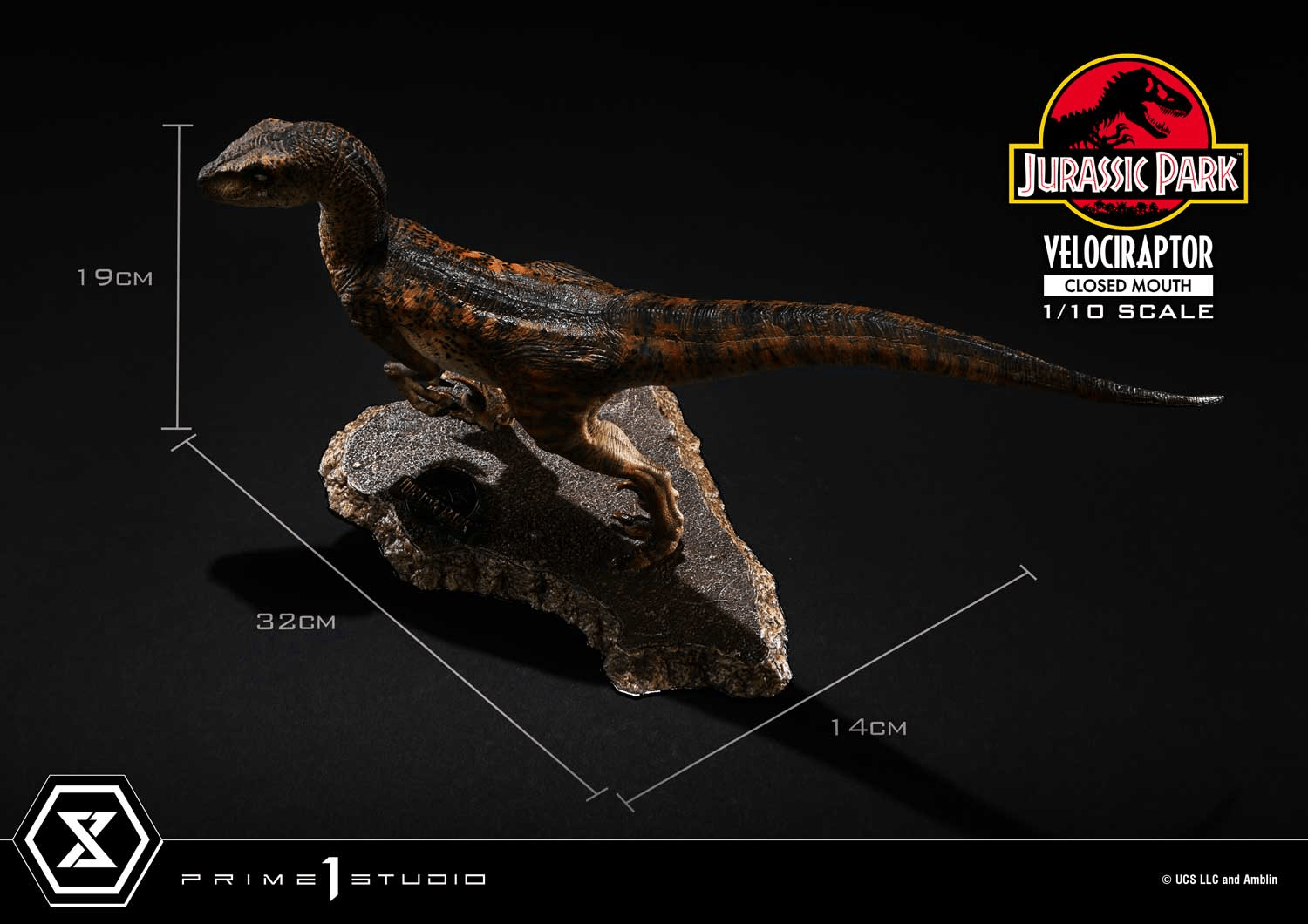Prime 1 Studio - Jurassic Park Velociraptor PCFJP-08 (Licensed)