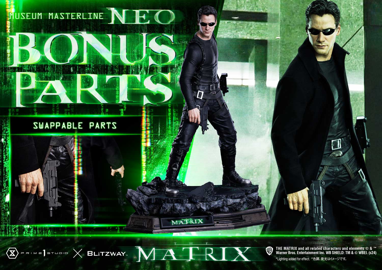 Prime 1 Studio - Museum Masterline The Matrix (Film) Neo MMMAT-01 MMMAT-01S