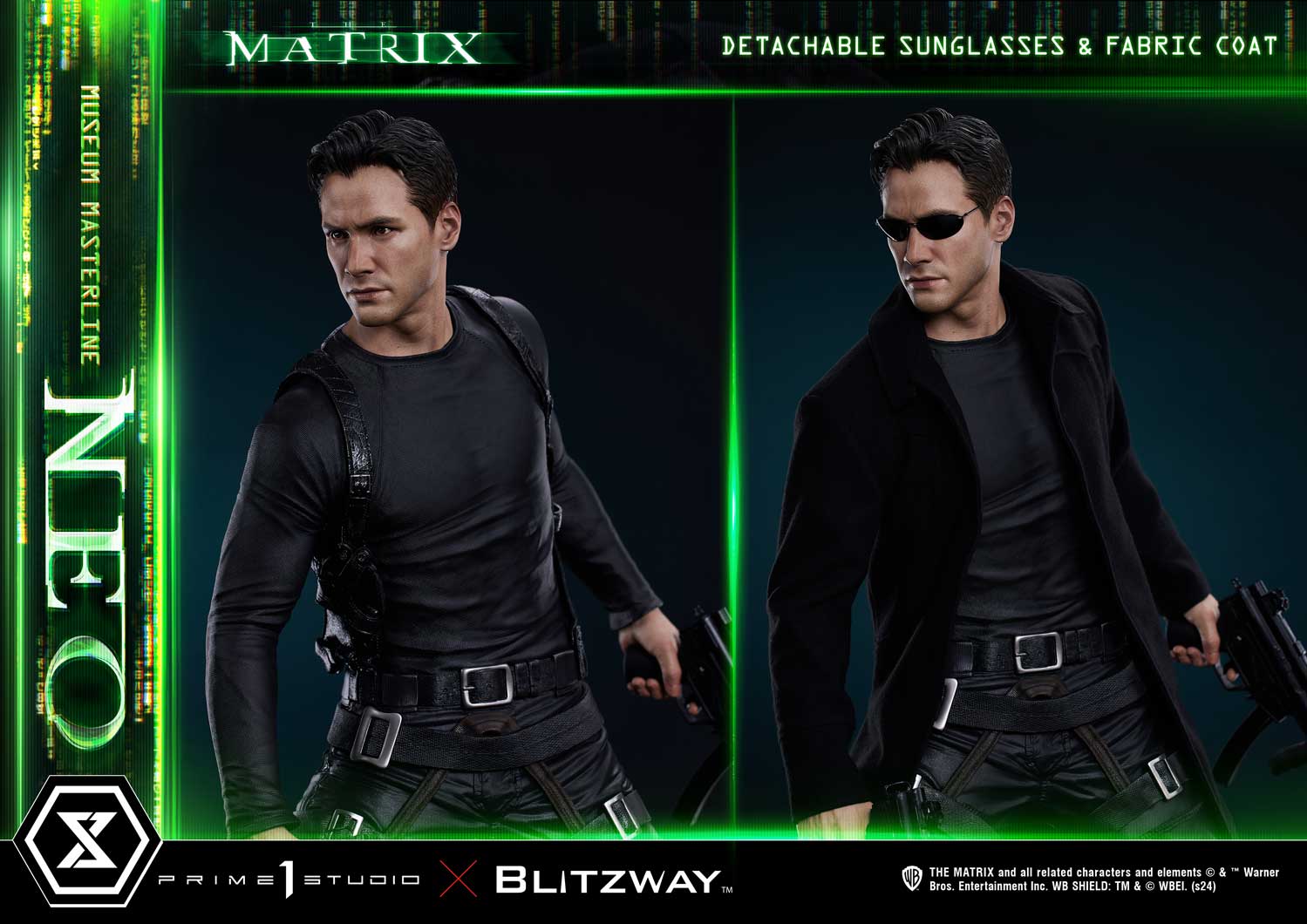 Prime 1 Studio - Museum Masterline The Matrix (Film) Neo MMMAT-01 MMMAT-01S