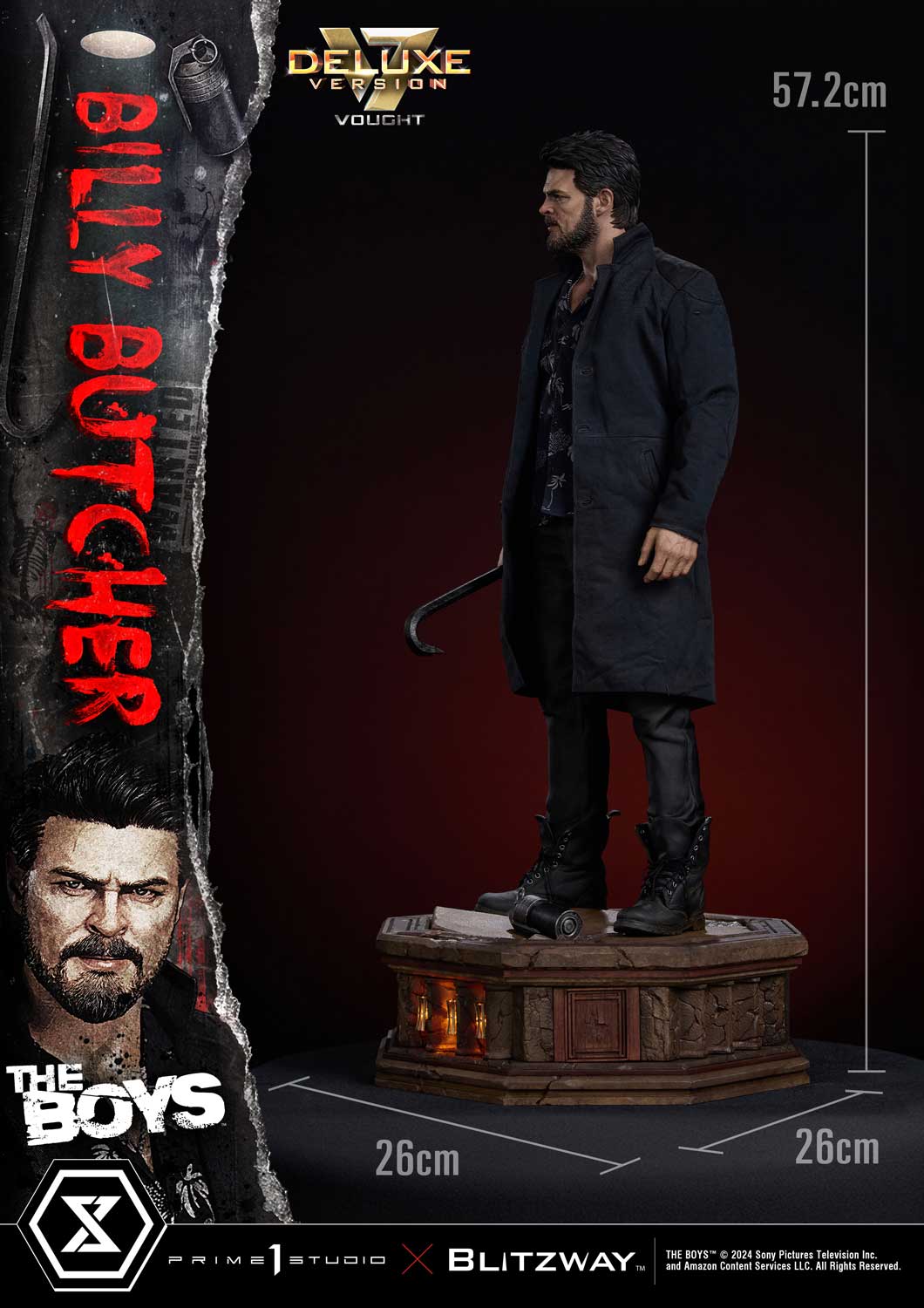 Prime 1 Studio - Premium Masterline The Boys William Billy Butcher PMTB-01 PMTB-01DX