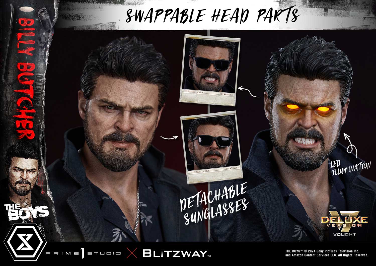 Prime 1 Studio - Premium Masterline The Boys William Billy Butcher PMTB-01 PMTB-01DX