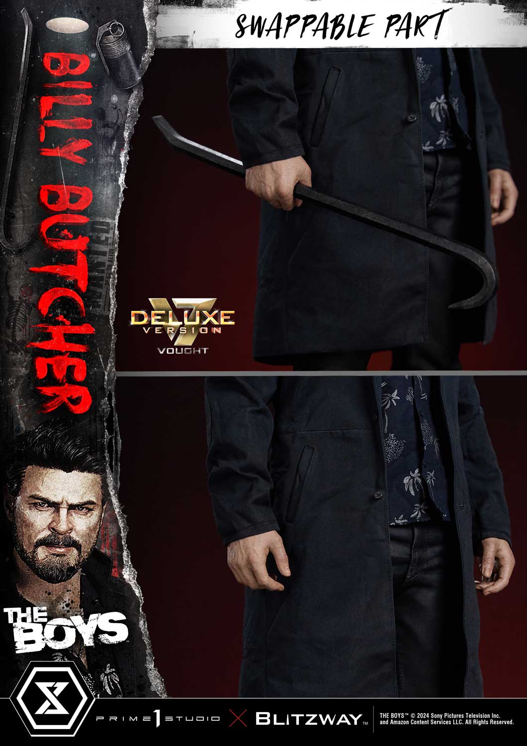 Prime 1 Studio - Premium Masterline The Boys William Billy Butcher PMTB-01 PMTB-01DX