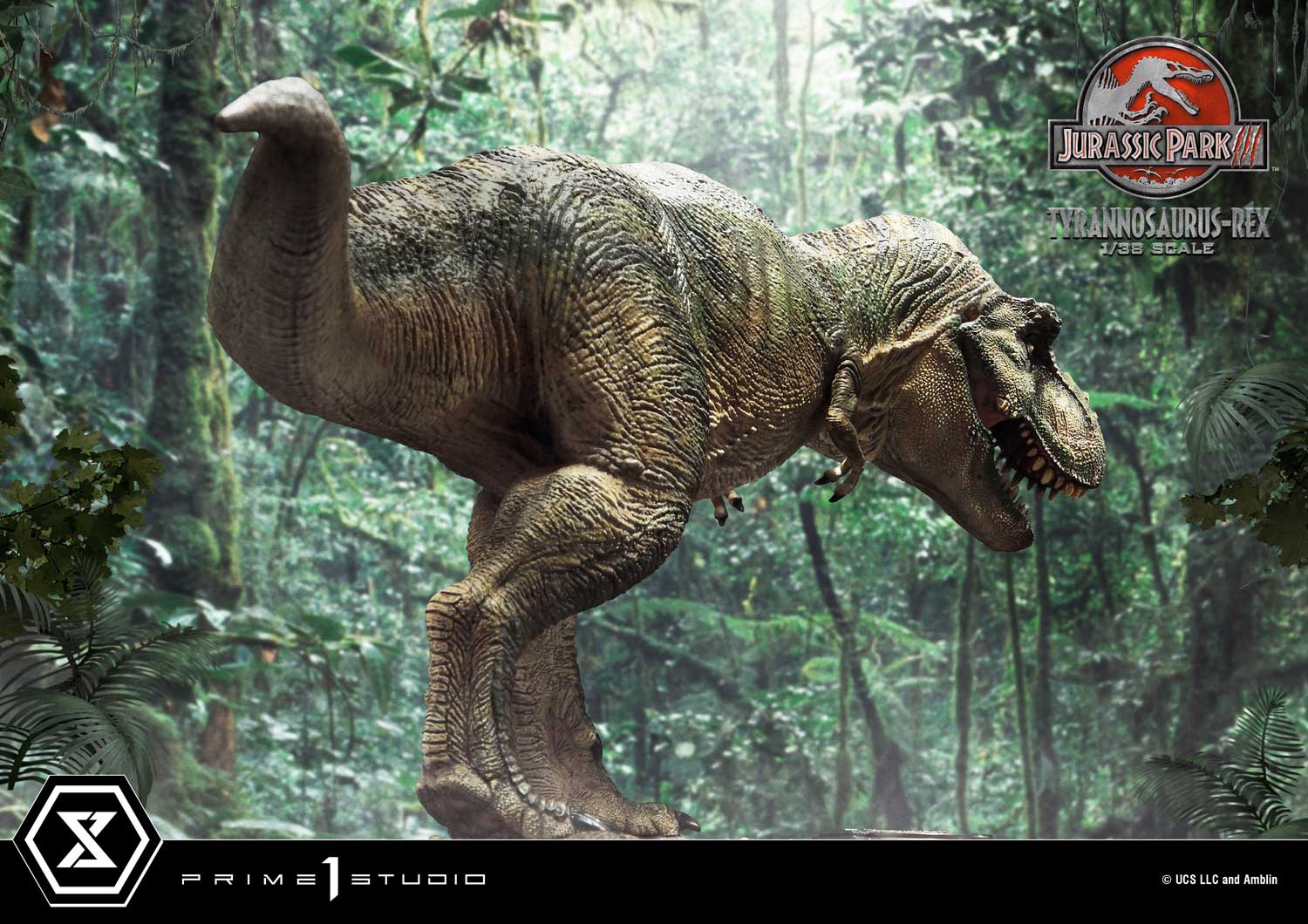 Prime 1 Studio Prime Collectible Figures Jurassic Park III (Film) Tyrannosaurus-Rex PCFJP-05