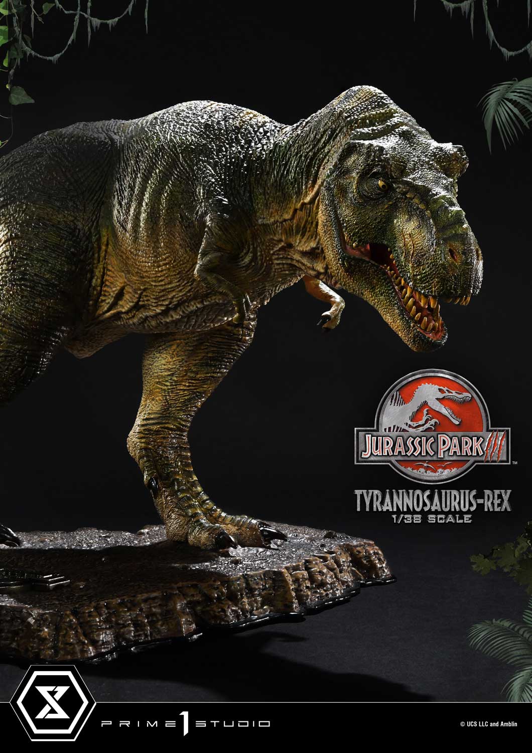 Prime 1 Studio Prime Collectible Figures Jurassic Park III (Film) Tyrannosaurus-Rex PCFJP-05