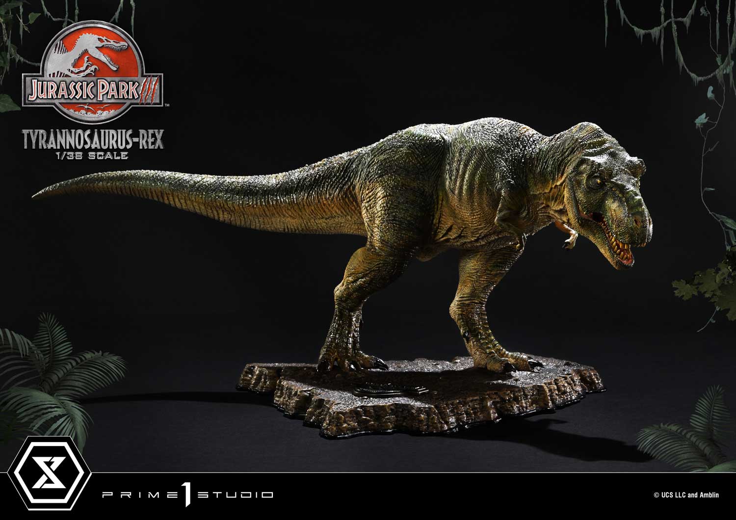 Prime 1 Studio Prime Collectible Figures Jurassic Park III (Film) Tyrannosaurus-Rex PCFJP-05