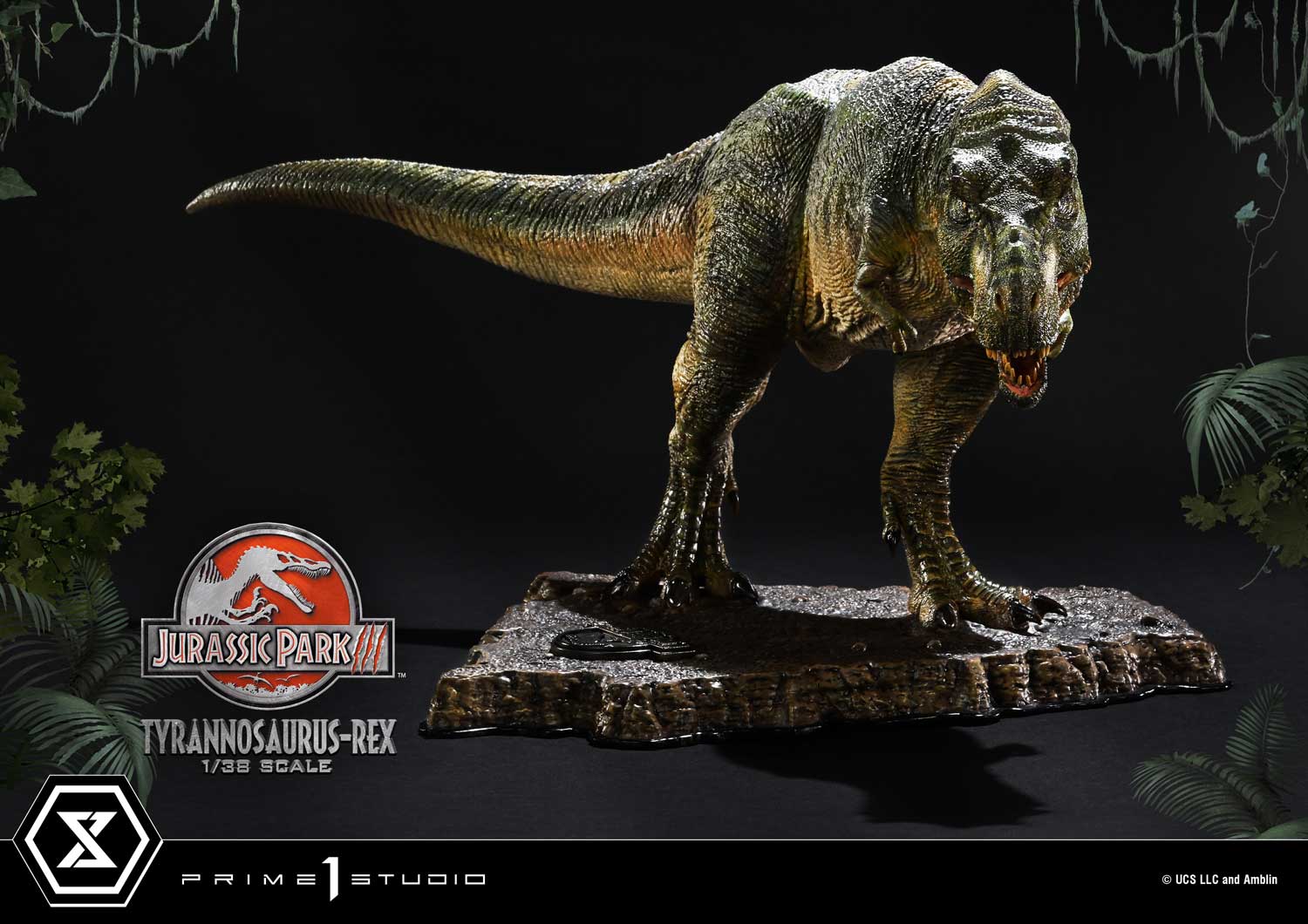 Prime 1 Studio Prime Collectible Figures Jurassic Park III (Film) Tyrannosaurus-Rex PCFJP-05