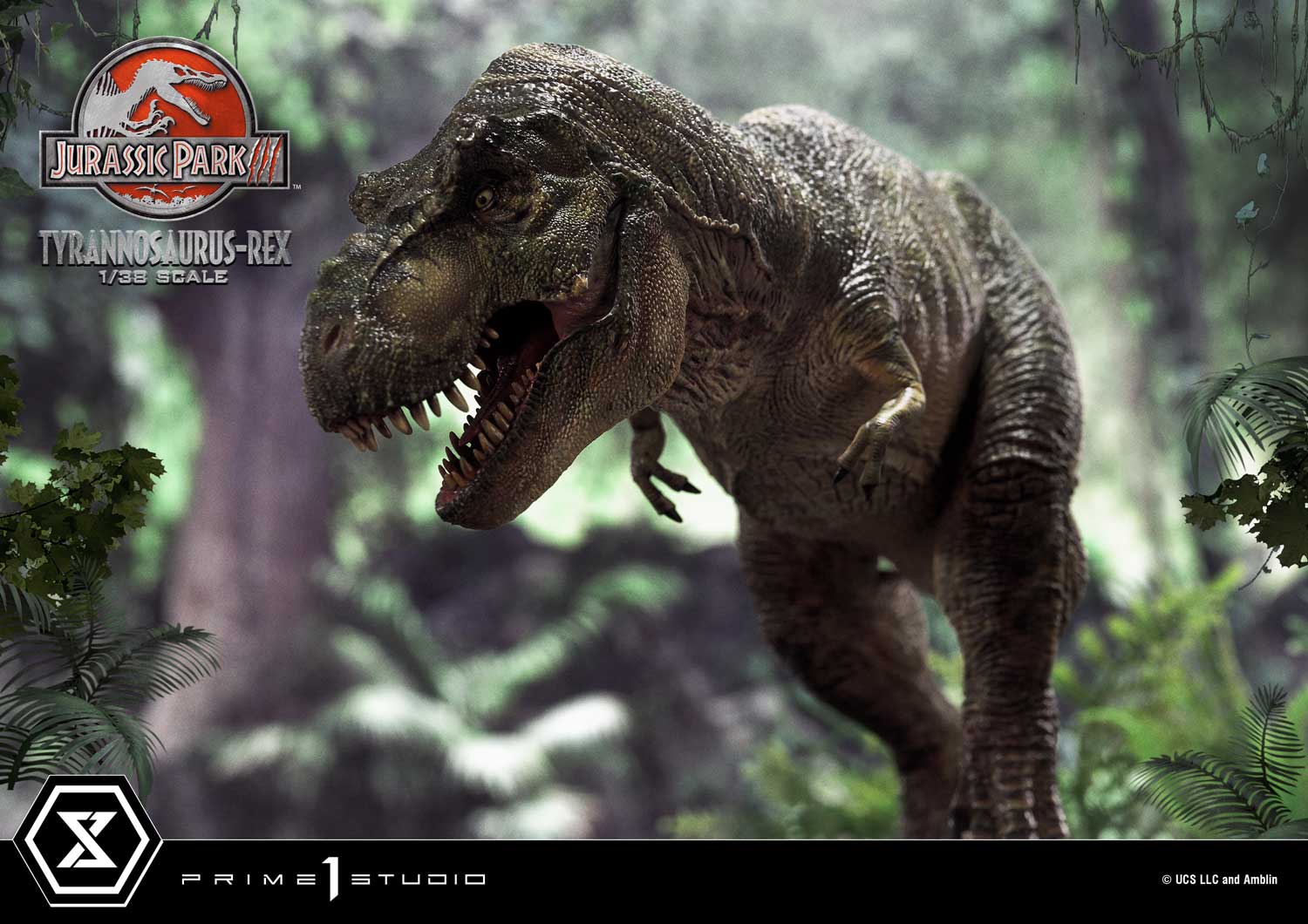 Prime 1 Studio Prime Collectible Figures Jurassic Park III (Film) Tyrannosaurus-Rex PCFJP-05