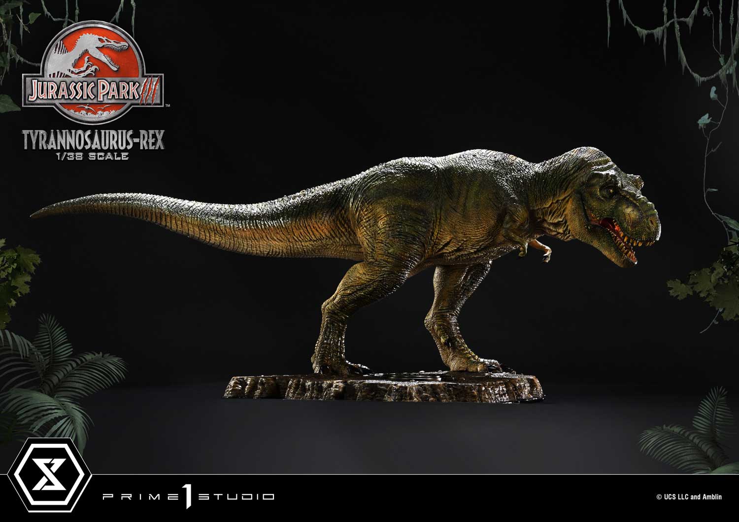Prime 1 Studio Prime Collectible Figures Jurassic Park III (Film) Tyrannosaurus-Rex PCFJP-05