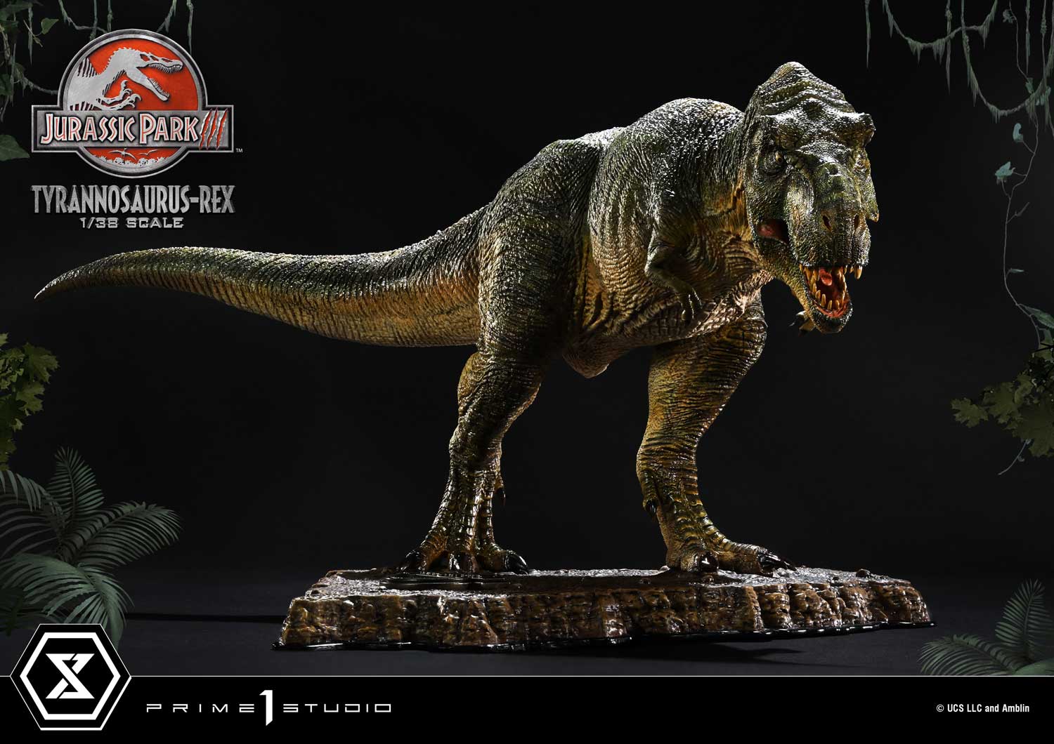 Prime 1 Studio Prime Collectible Figures Jurassic Park III (Film) Tyrannosaurus-Rex PCFJP-05