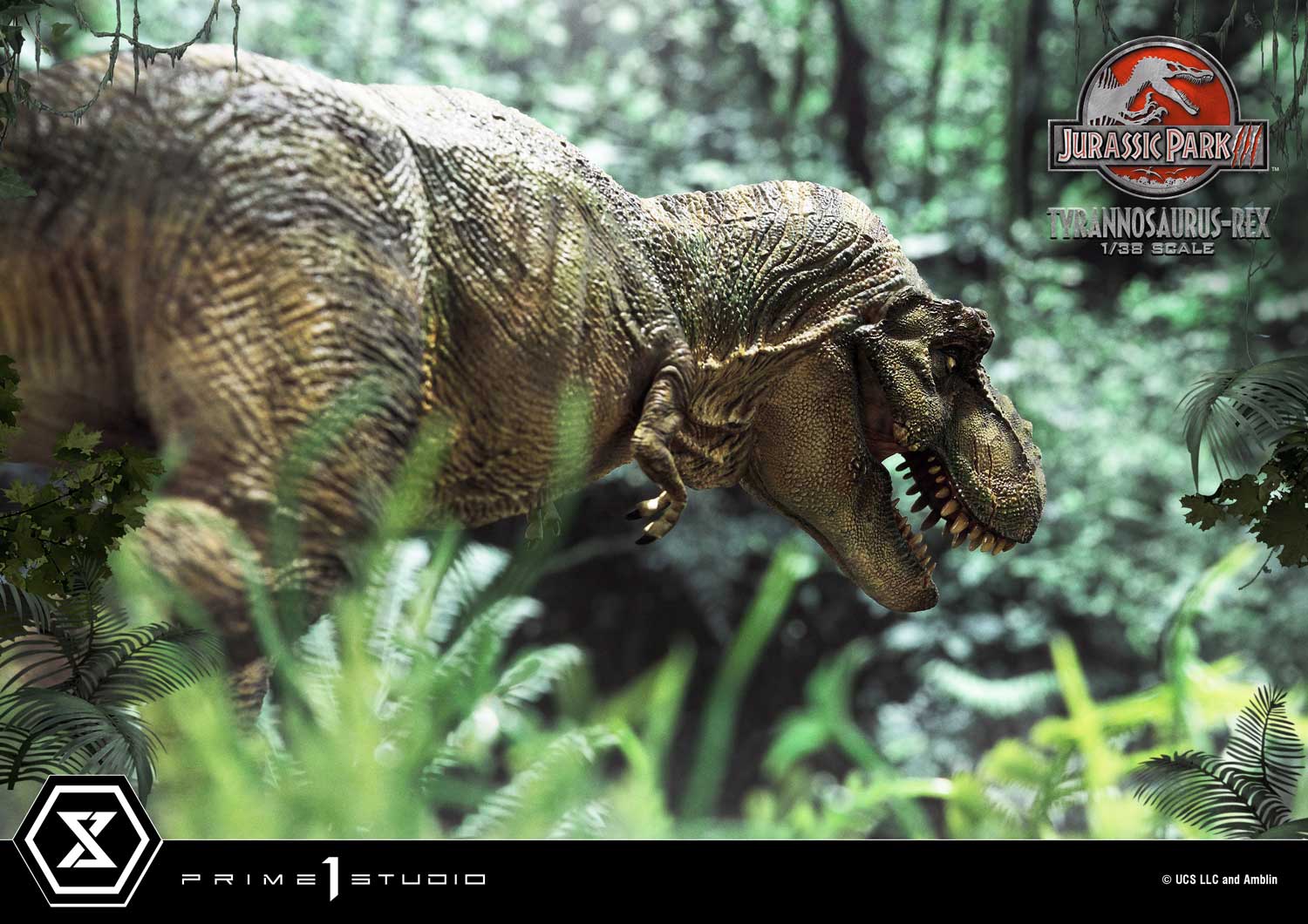 Prime 1 Studio Prime Collectible Figures Jurassic Park III (Film) Tyrannosaurus-Rex PCFJP-05