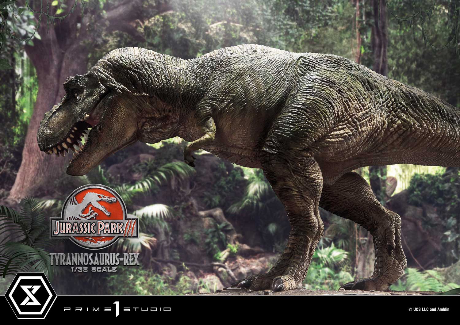 Prime 1 Studio Prime Collectible Figures Jurassic Park III (Film) Tyrannosaurus-Rex PCFJP-05