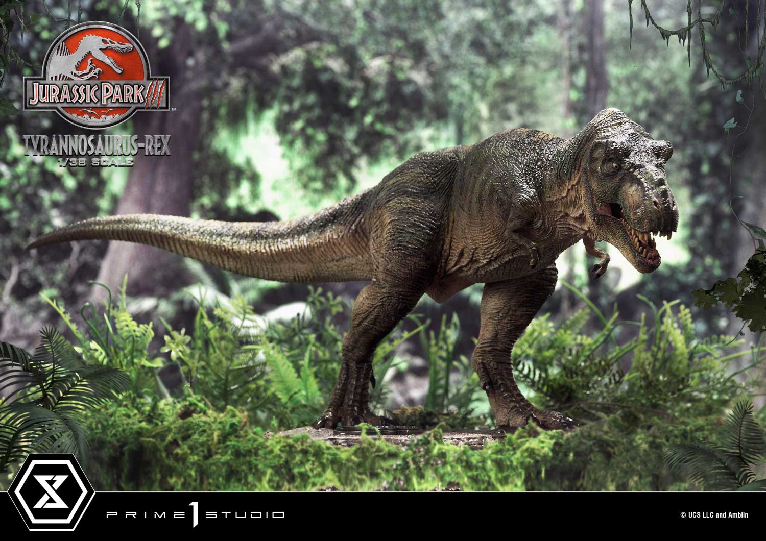 Prime 1 Studio Prime Collectible Figures Jurassic Park III (Film) Tyrannosaurus-Rex PCFJP-05