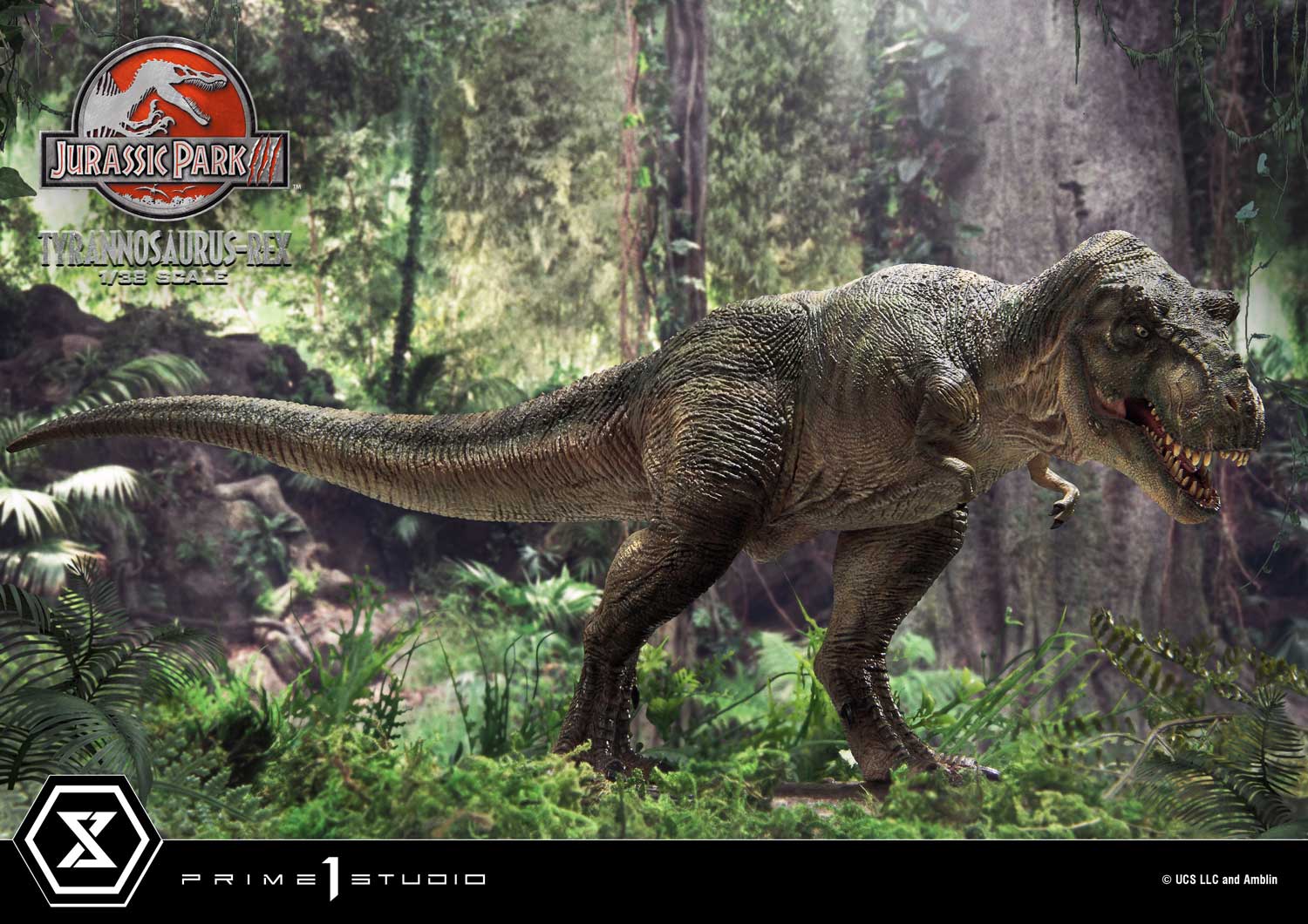 Prime 1 Studio Prime Collectible Figures Jurassic Park III (Film) Tyrannosaurus-Rex PCFJP-05
