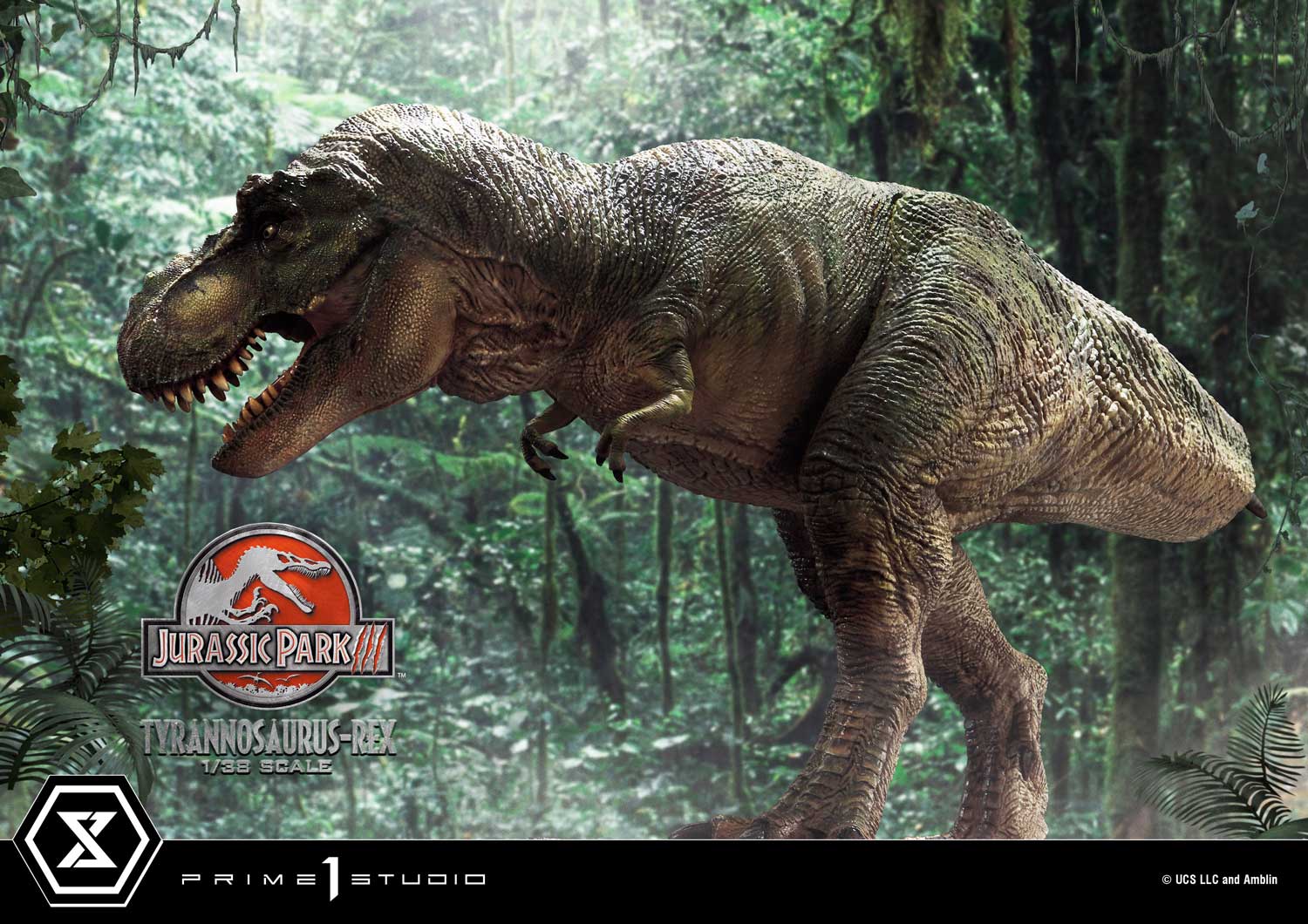 Prime 1 Studio Prime Collectible Figures Jurassic Park III (Film) Tyrannosaurus-Rex PCFJP-05