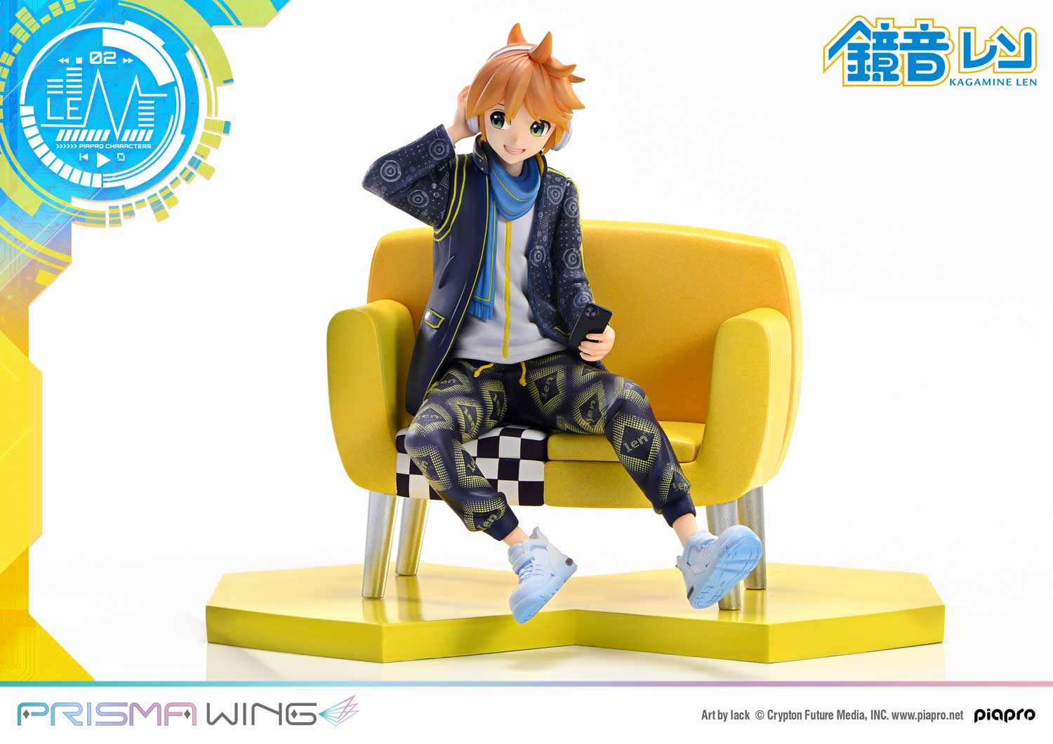 Prime 1 Studio & PRISMA WING - PRISMA WING Piapro Characters Kagamine Len "Art by lack" 1/7 Scale Pre-Painted Figure PWPCL-04 (Licensed)