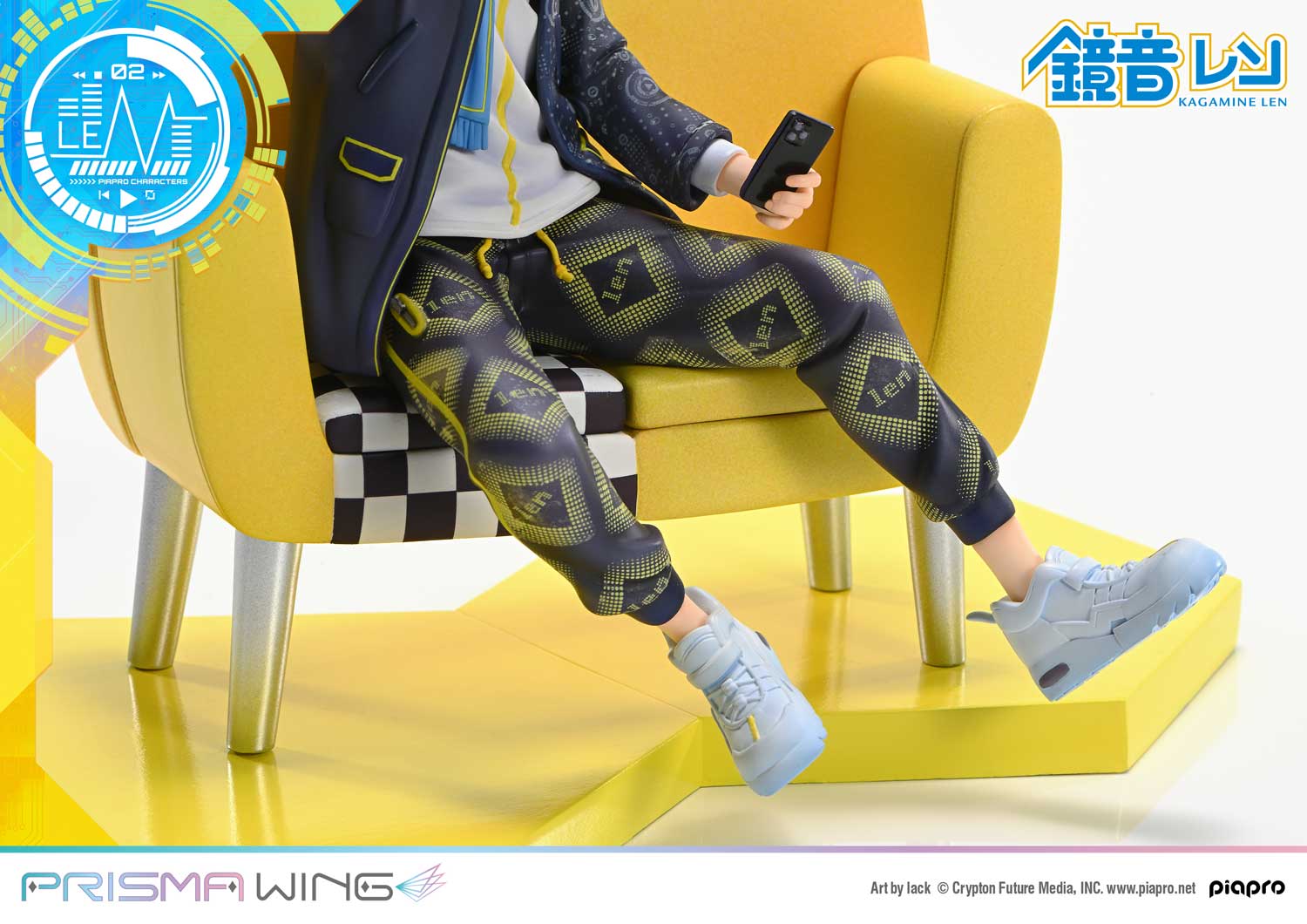 Prime 1 Studio & PRISMA WING - PRISMA WING Piapro Characters Kagamine Len "Art by lack" 1/7 Scale Pre-Painted Figure PWPCL-04 (Licensed)