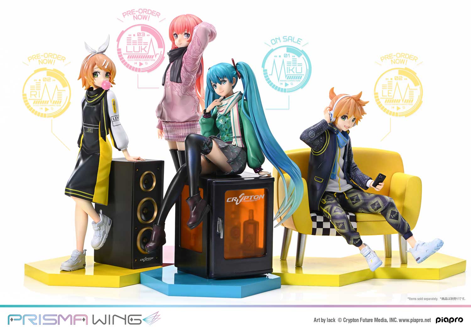 Prime 1 Studio & PRISMA WING - PRISMA WING Piapro Characters Kagamine Len "Art by lack" 1/7 Scale Pre-Painted Figure PWPCL-04 (Licensed)