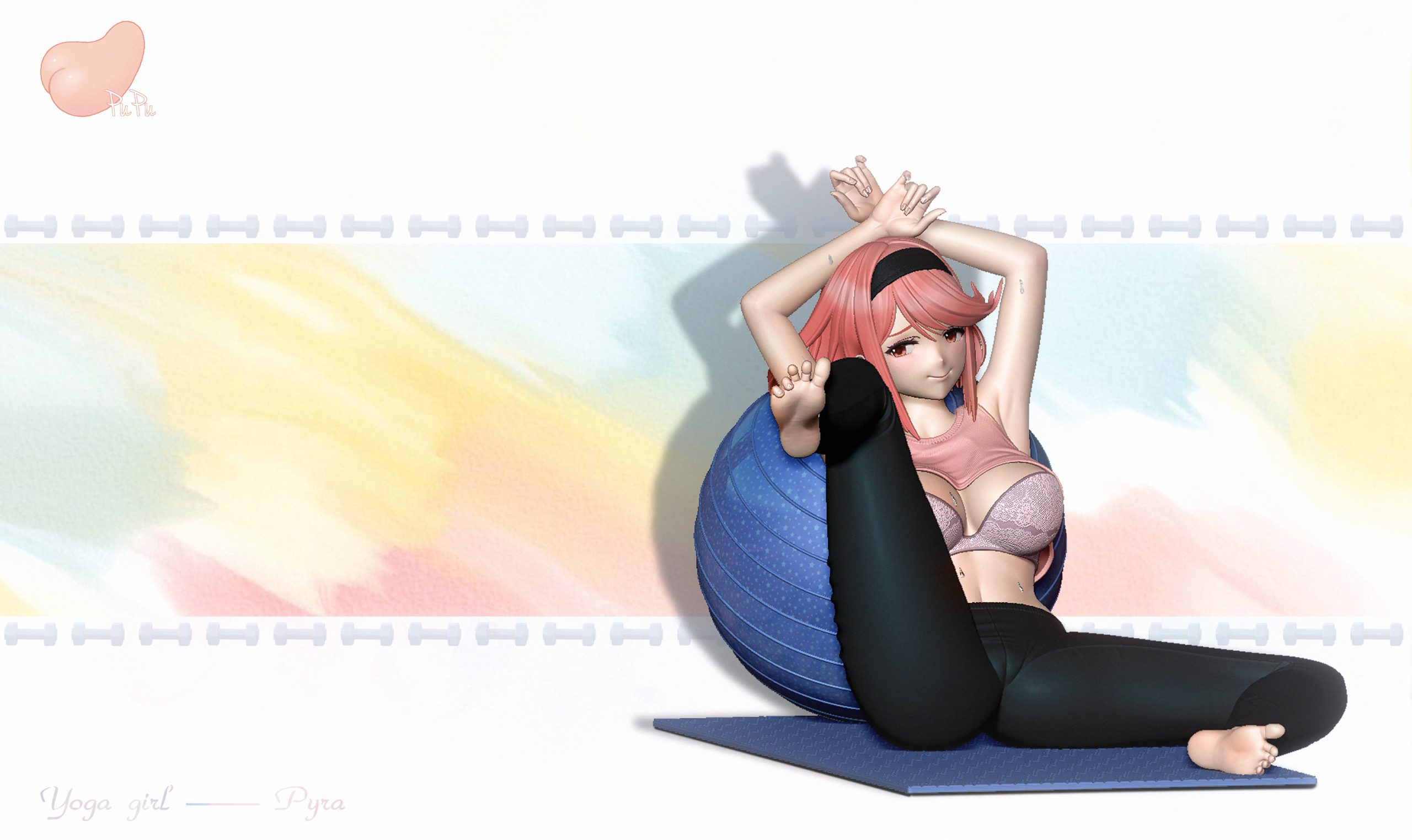 PuPu Studio - Xenoblade Yoga Girl Pyra