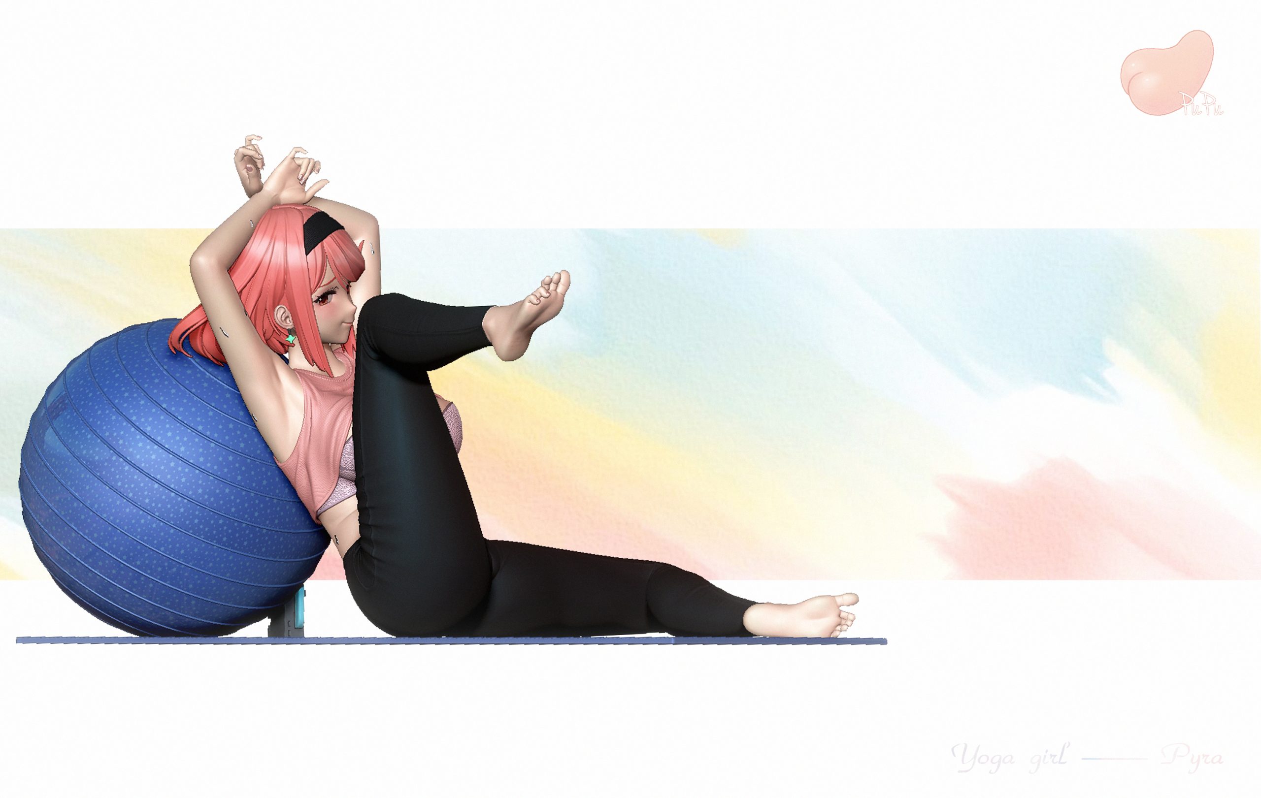 PuPu Studio - Xenoblade Yoga Girl Pyra