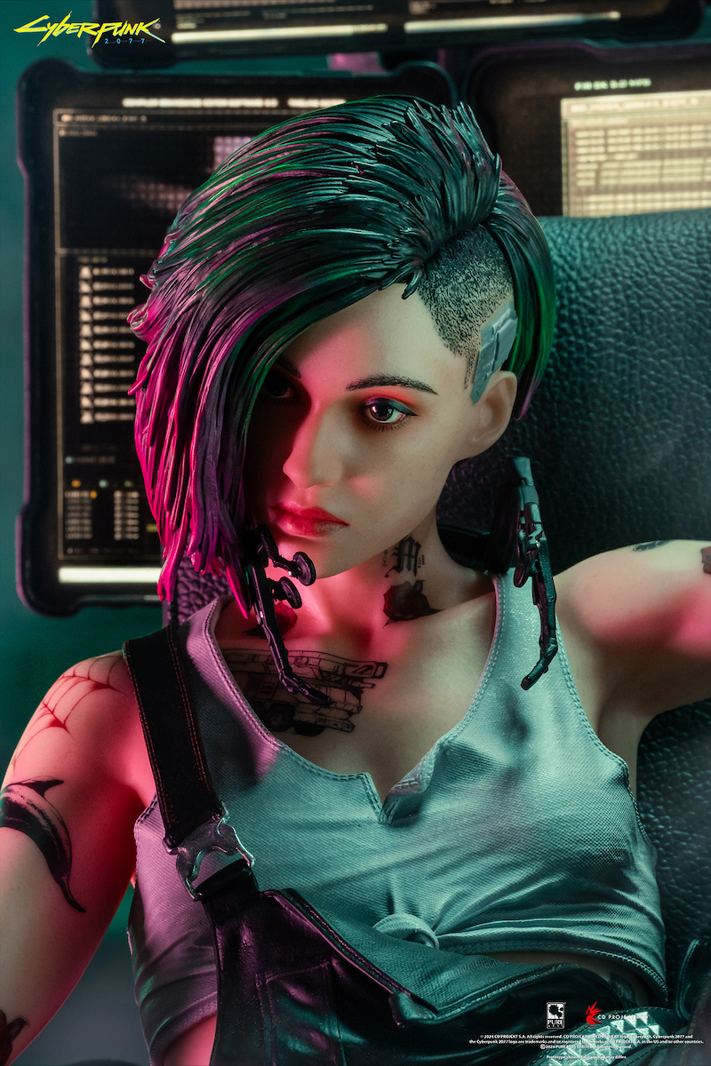 PureArts Studio - CYBERPUNK 2077 JUDY ÁLVAREZ 1/4 SCALE STATUE (Licensed)