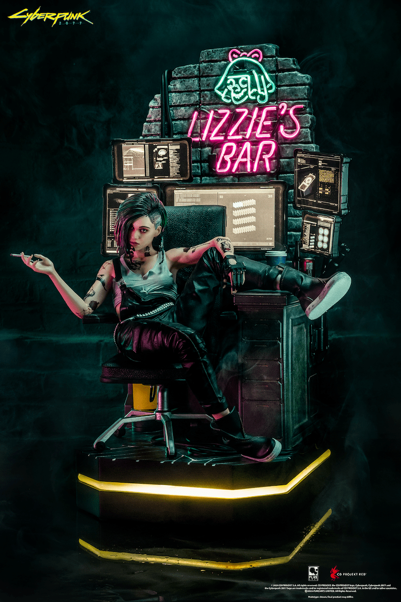PureArts Studio - CYBERPUNK 2077 JUDY ÁLVAREZ 1/4 SCALE STATUE (Licensed)