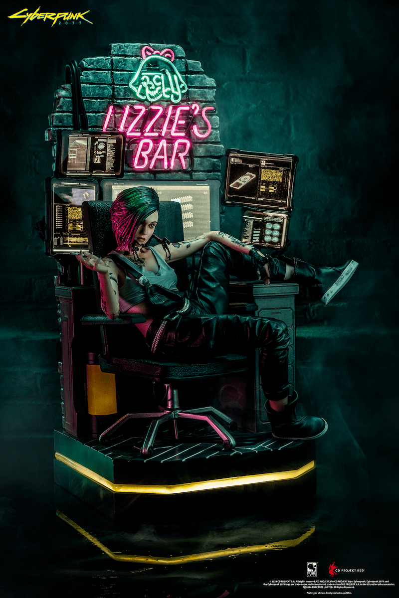 PureArts Studio - CYBERPUNK 2077 JUDY ÁLVAREZ 1/4 SCALE STATUE (Licensed)