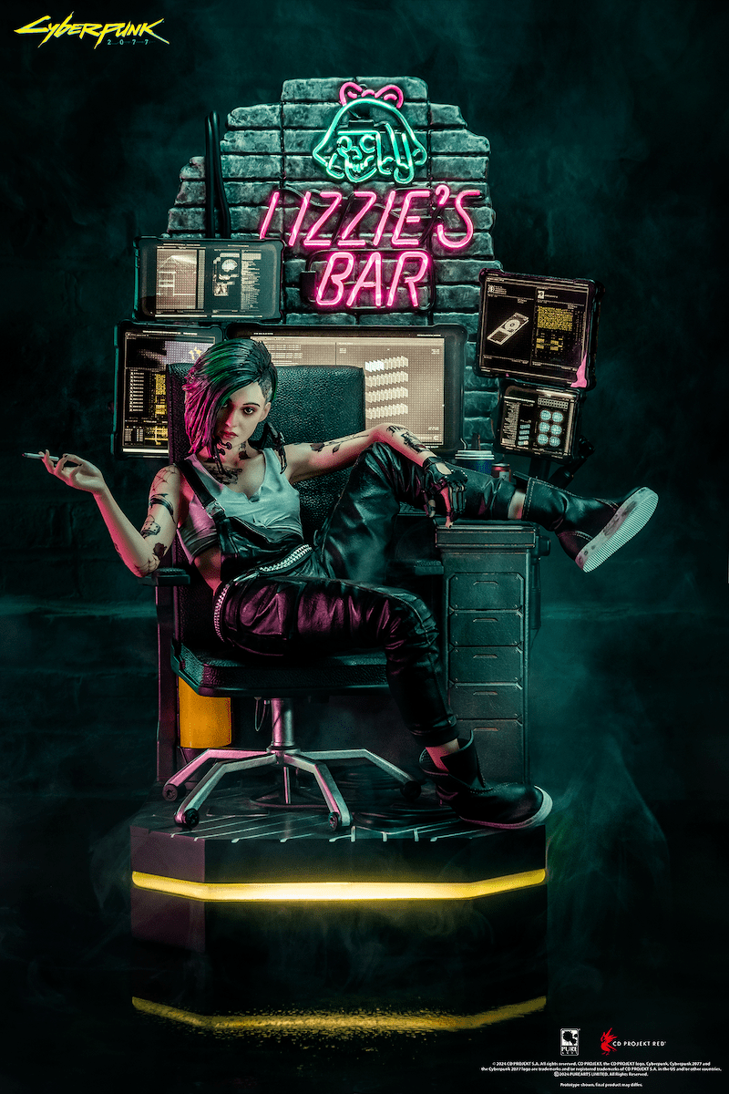 PureArts Studio - CYBERPUNK 2077 JUDY ÁLVAREZ 1/4 SCALE STATUE (Licensed)