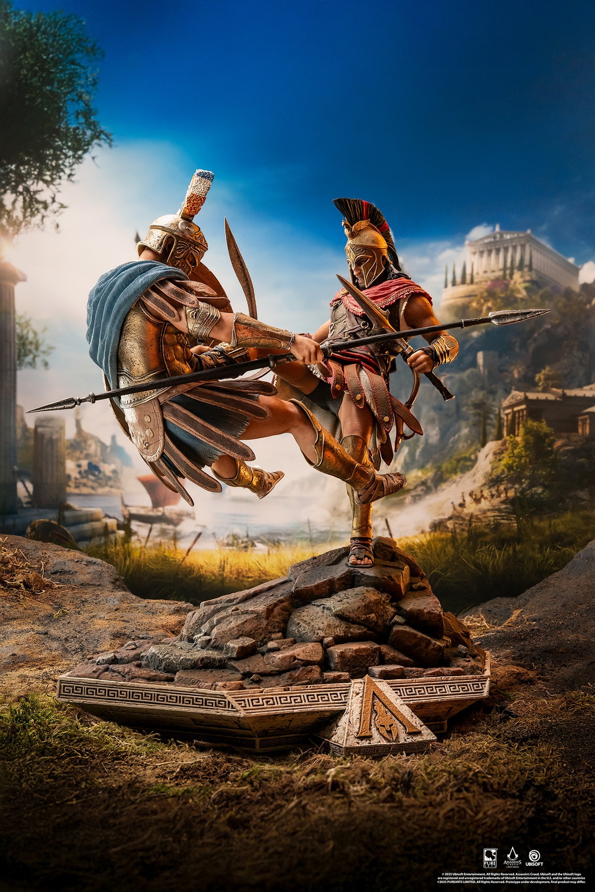 PureArts Studio - Assassin%27s Creed Spartan Kick 1/6 Scale Diorama PA054AC (Licensed)