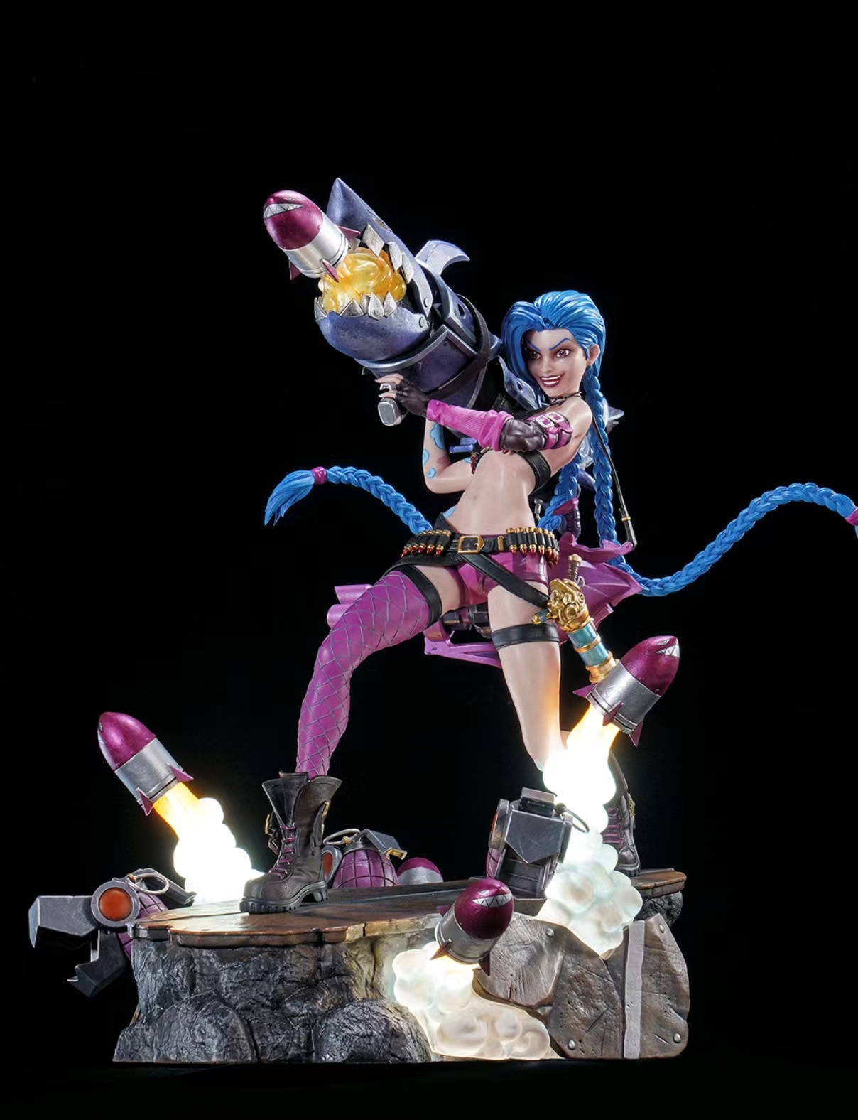 Pure Arts Studio - LEAGUE OF LEGENDS JINX & VI 16 SCALE STATUE BUNDLE