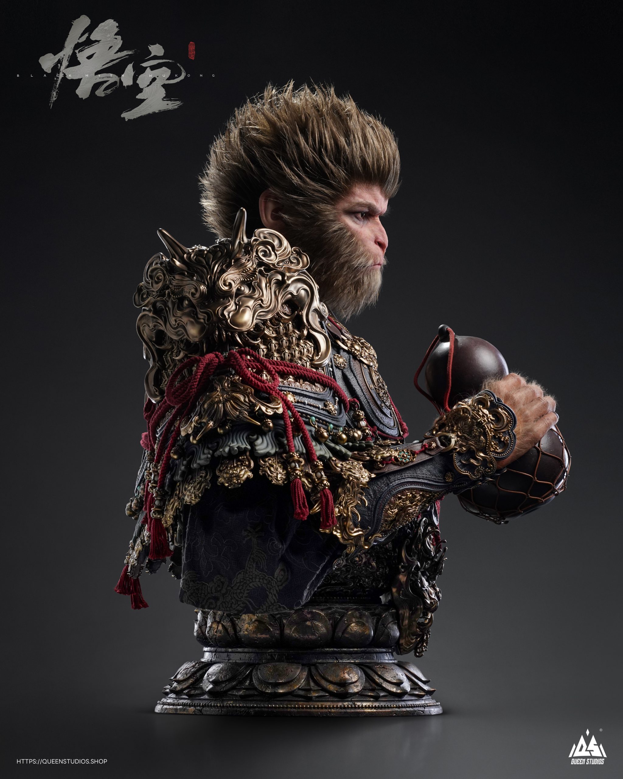 QUEEN Studio - Black Myth: Wukong The Destined One 1/1 Bust (Licensed)