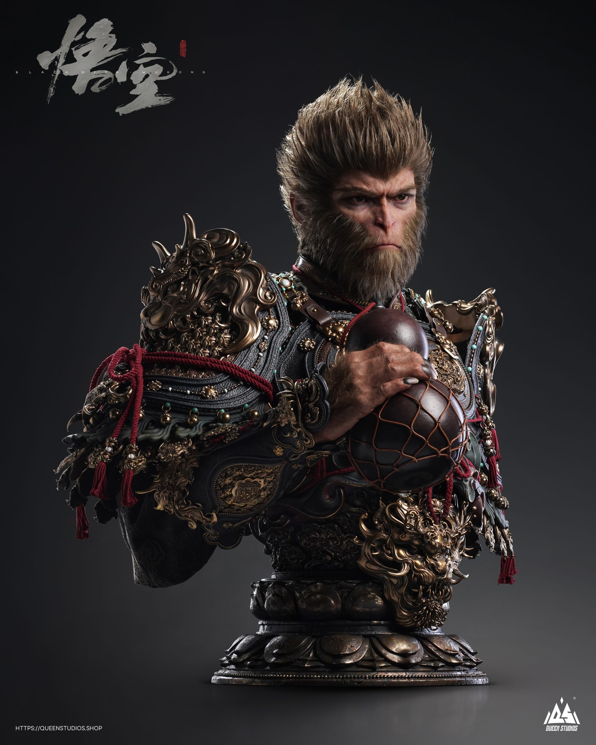 QUEEN Studio - Black Myth: Wukong The Destined One 1/1 Bust (Licensed)
