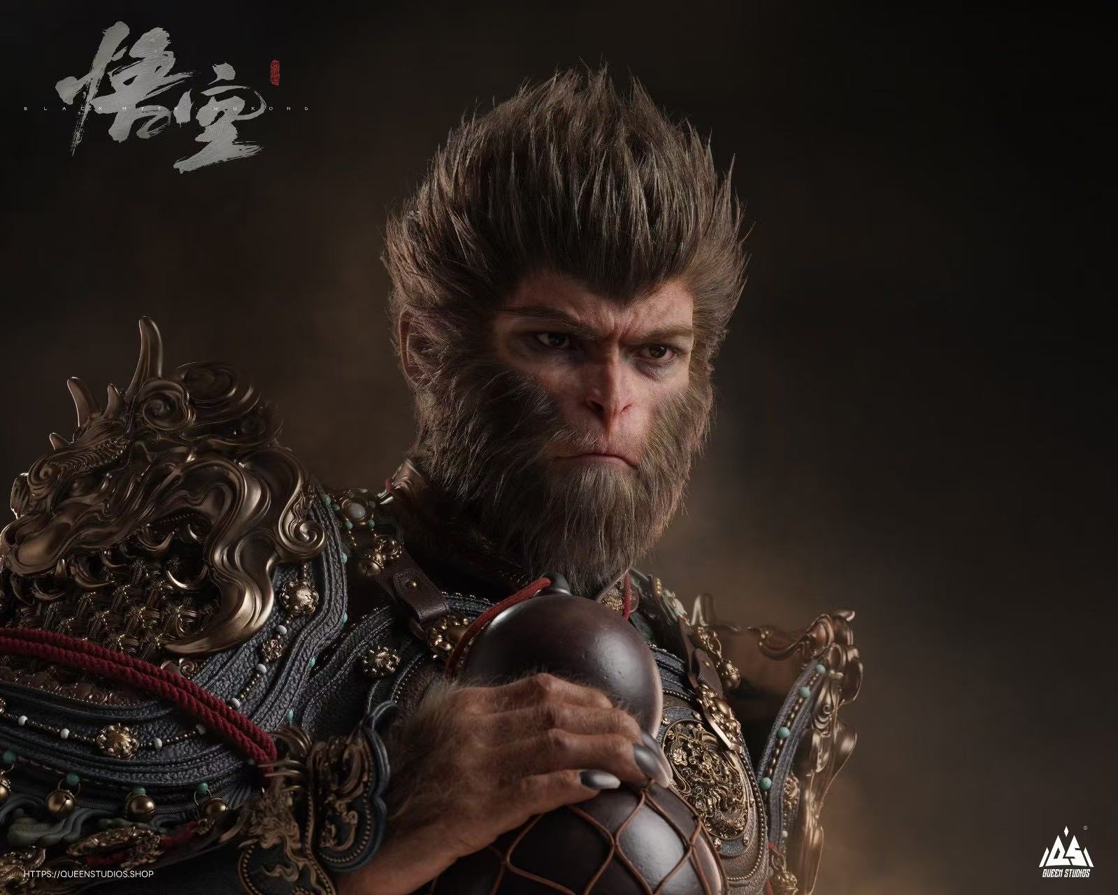 QUEEN Studio - Black Myth: Wukong The Destined One 1/1 Bust (Licensed)