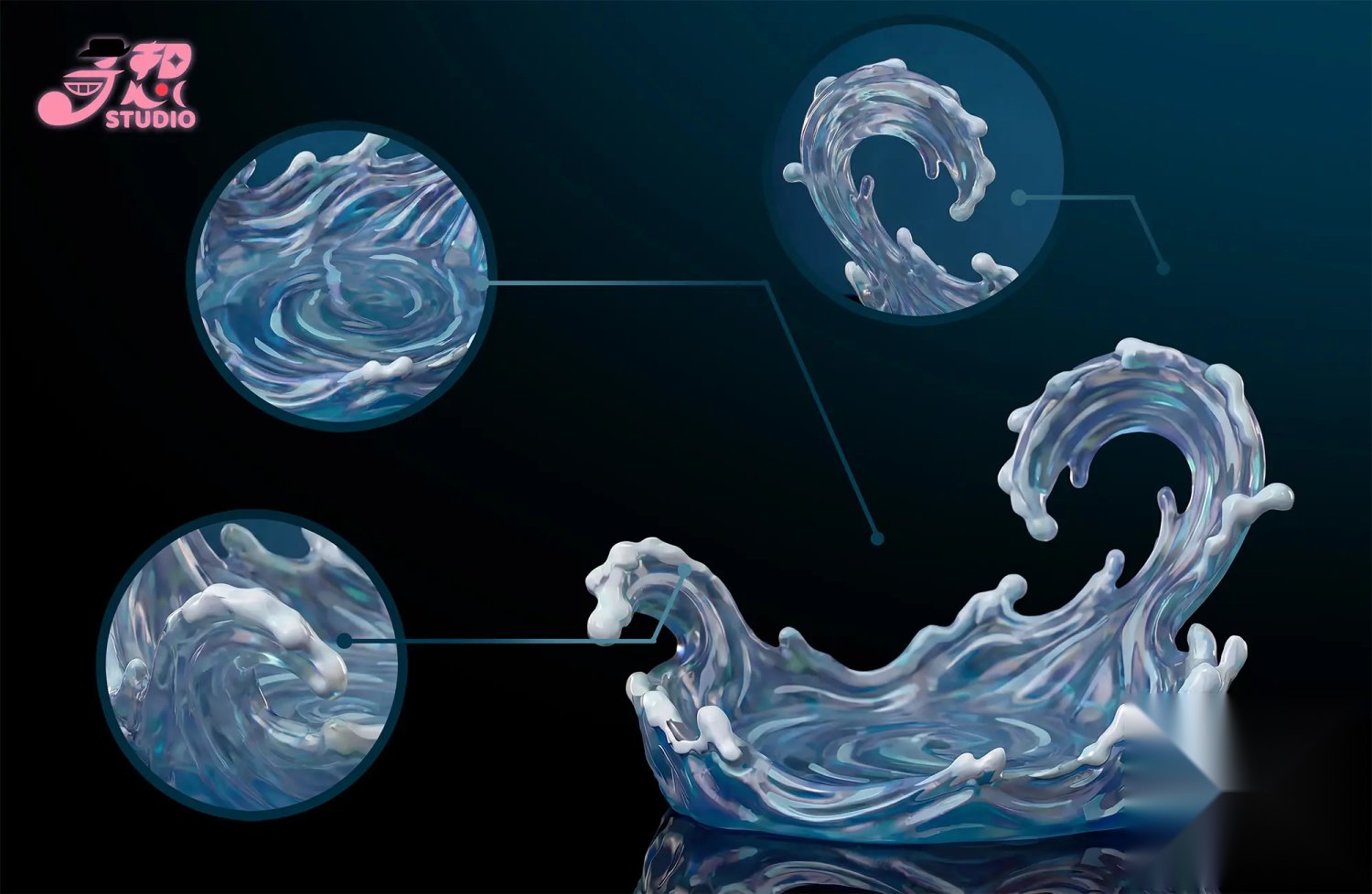 Qi Xiang Studio - Chibi Figure Series #02 Usagi Cosplay Demon Slayer Giyu Tomioka Chiikawa