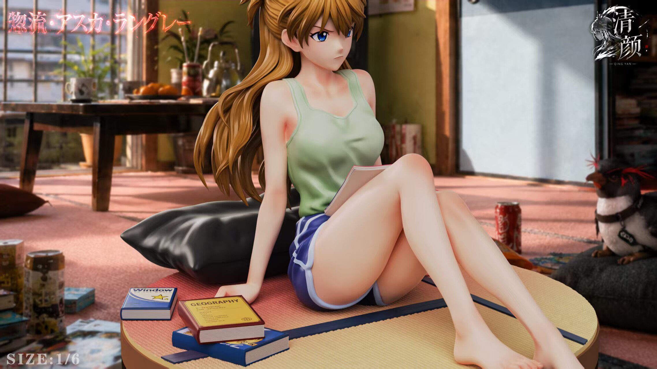 Qing Yan Studio - Loungewear Tsundere Asuka Neon Genesis Evangelion