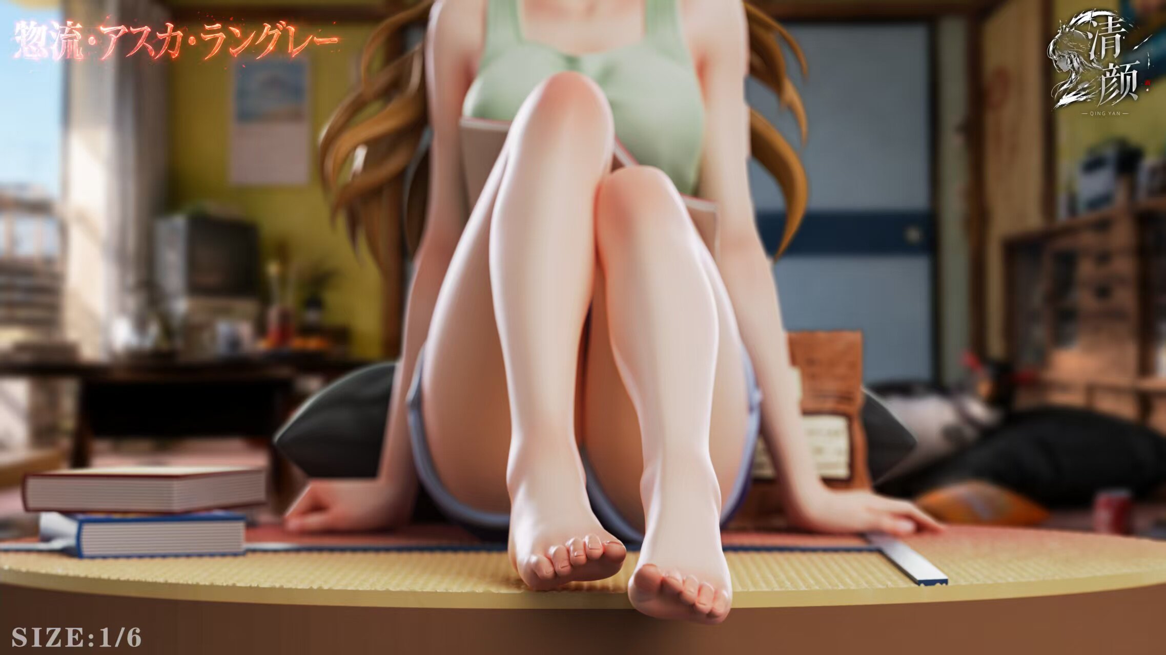 Qing Yan Studio - Loungewear Tsundere Asuka Neon Genesis Evangelion