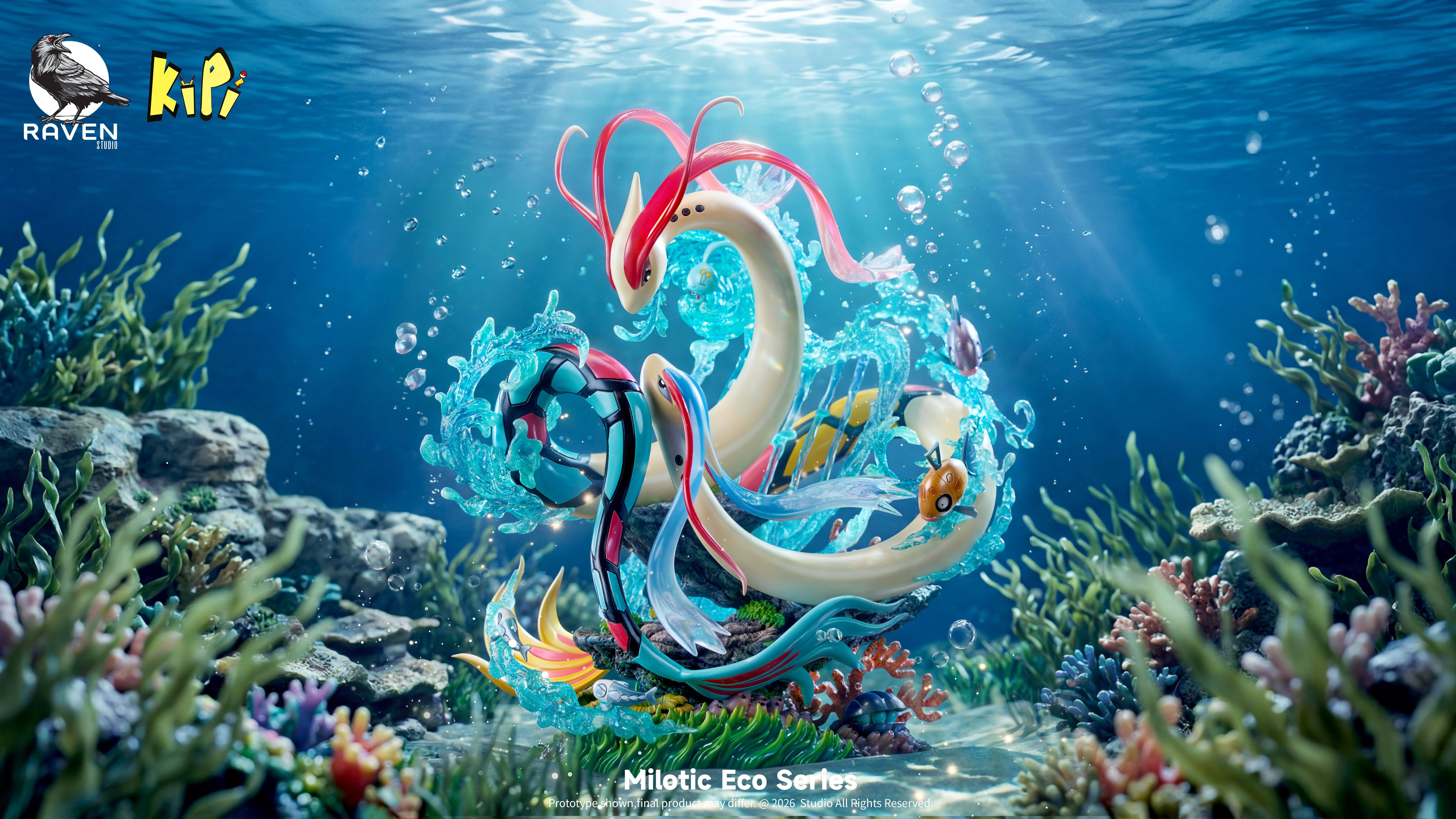 RAVEN Studio X KiPi Studio - Milotic Ecology Pokémon