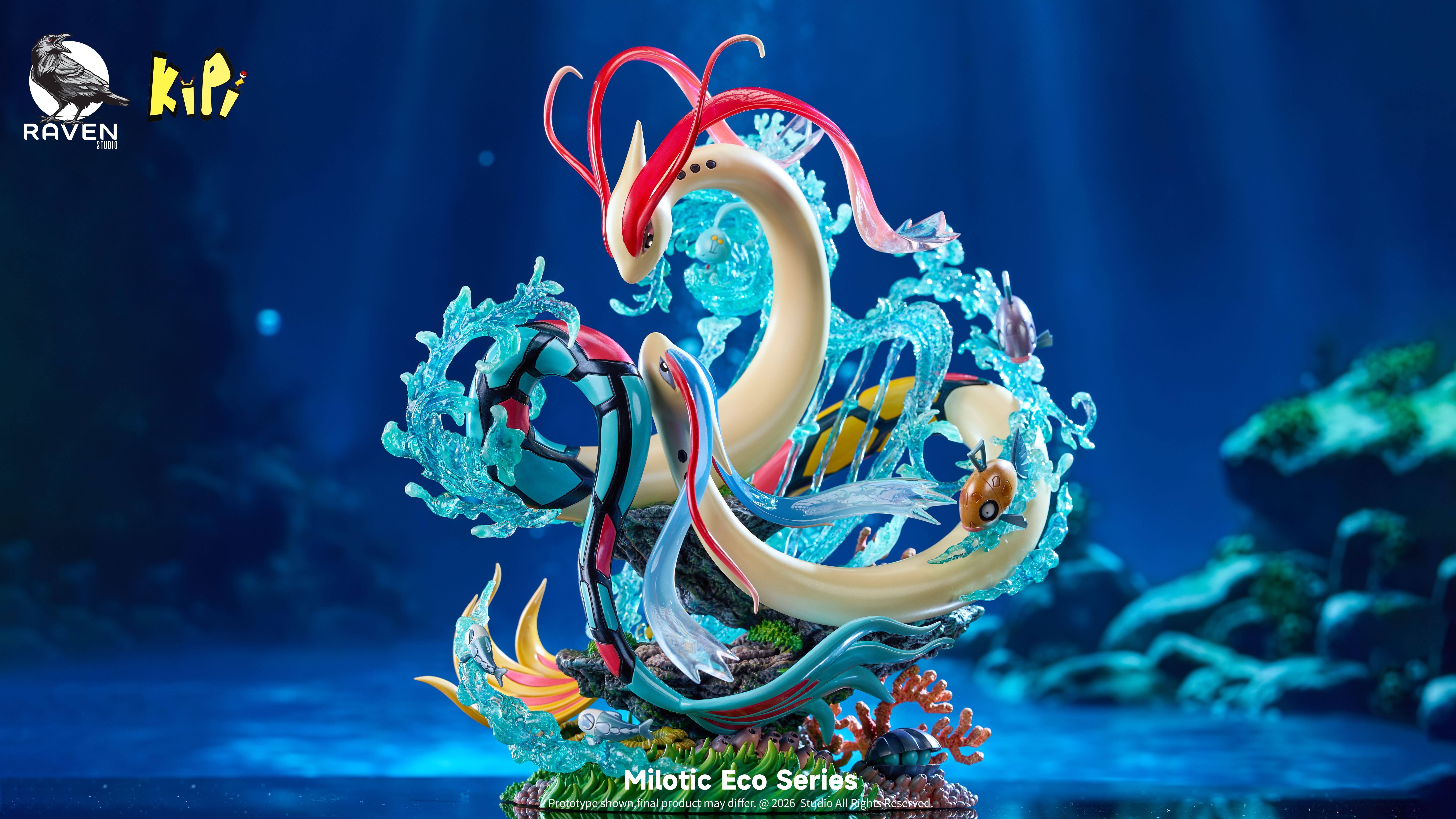 RAVEN Studio X KiPi Studio - Milotic Ecology Pokémon