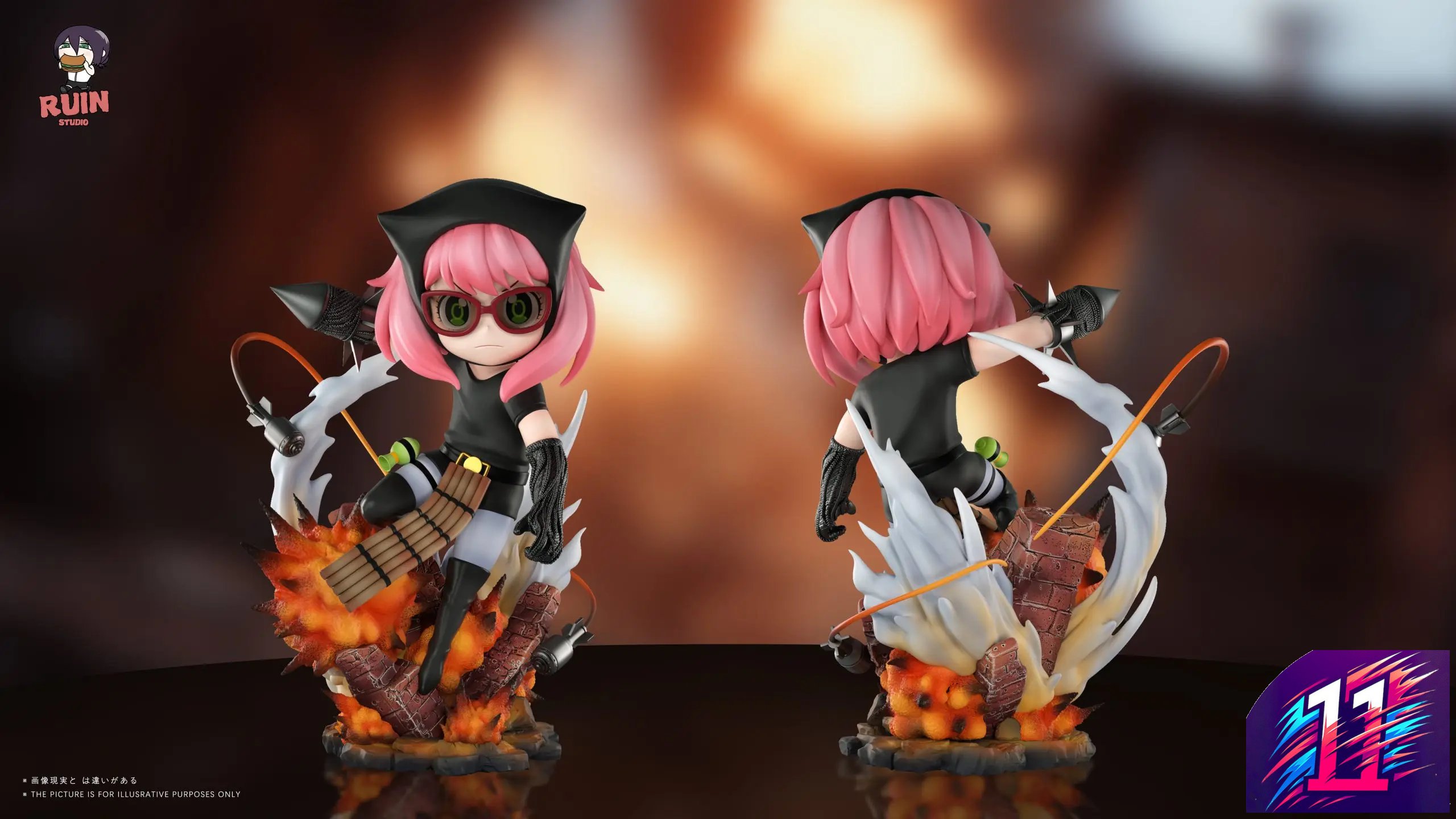 RUIN Studio - Anya Forger Cosplay Chainsaw Man Bomb Spy x Family