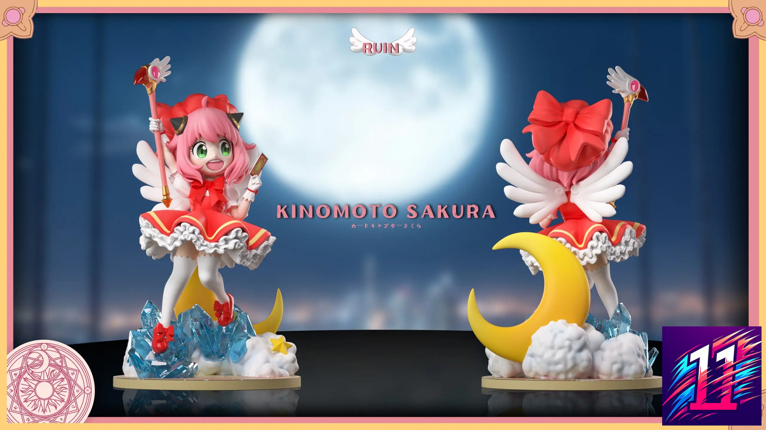 RUIN Studio - Spy x Family Anya cos Sakura Kinomoto