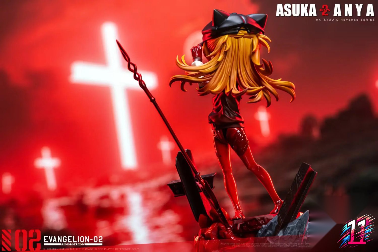 RX Studio - Anya Cosplay Eva Soryu Asuka Langley Spy x Family