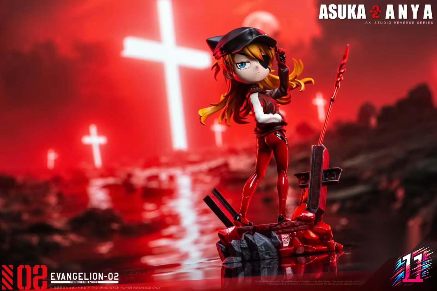 RX Studio - Anya Cosplay Eva Soryu Asuka Langley Spy x Family