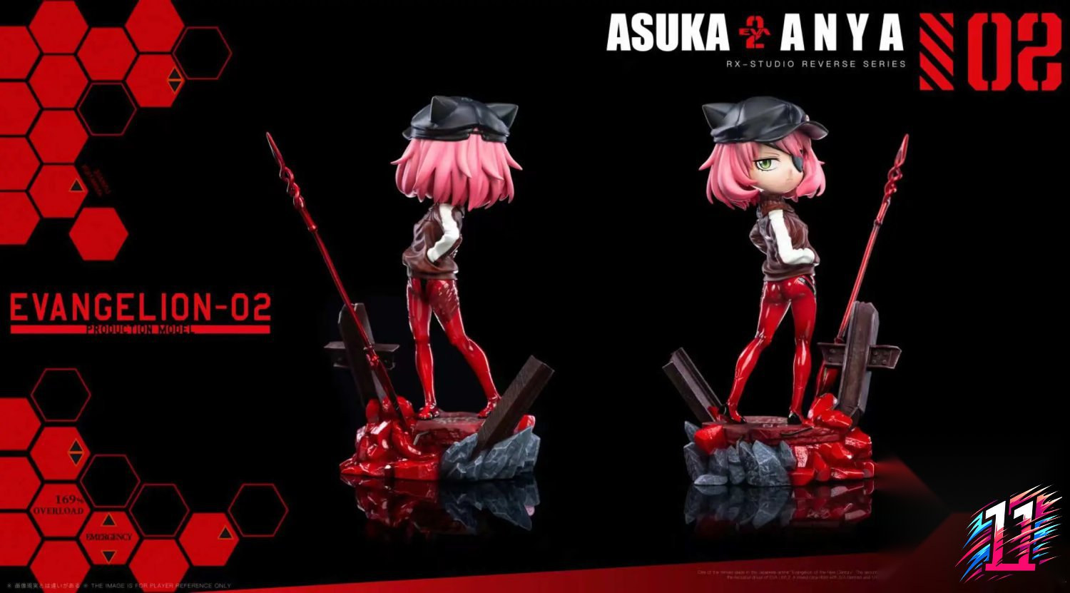 RX Studio - Anya Cosplay Eva Soryu Asuka Langley Spy x Family