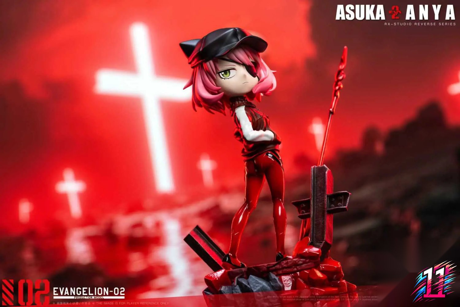 RX Studio - Anya Cosplay Eva Soryu Asuka Langley Spy x Family