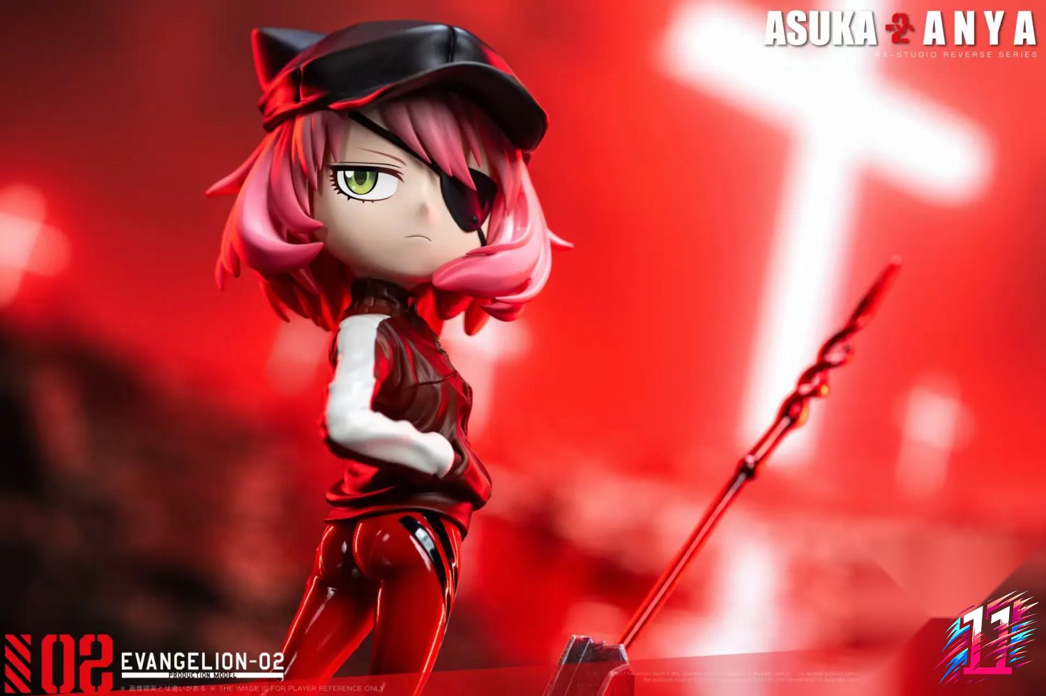 RX Studio - Anya Cosplay Eva Soryu Asuka Langley Spy x Family