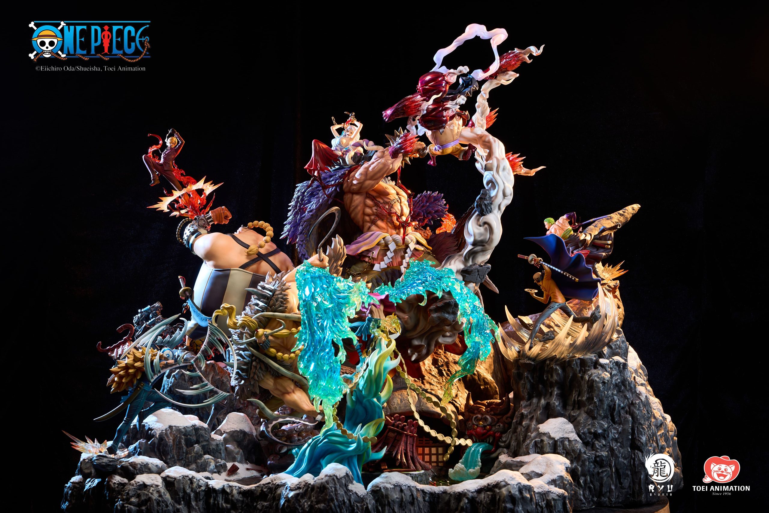 RYU Studio - ONE PIECE Colour Version Raid On Onigashima Series Collectible Statue (Licensed)