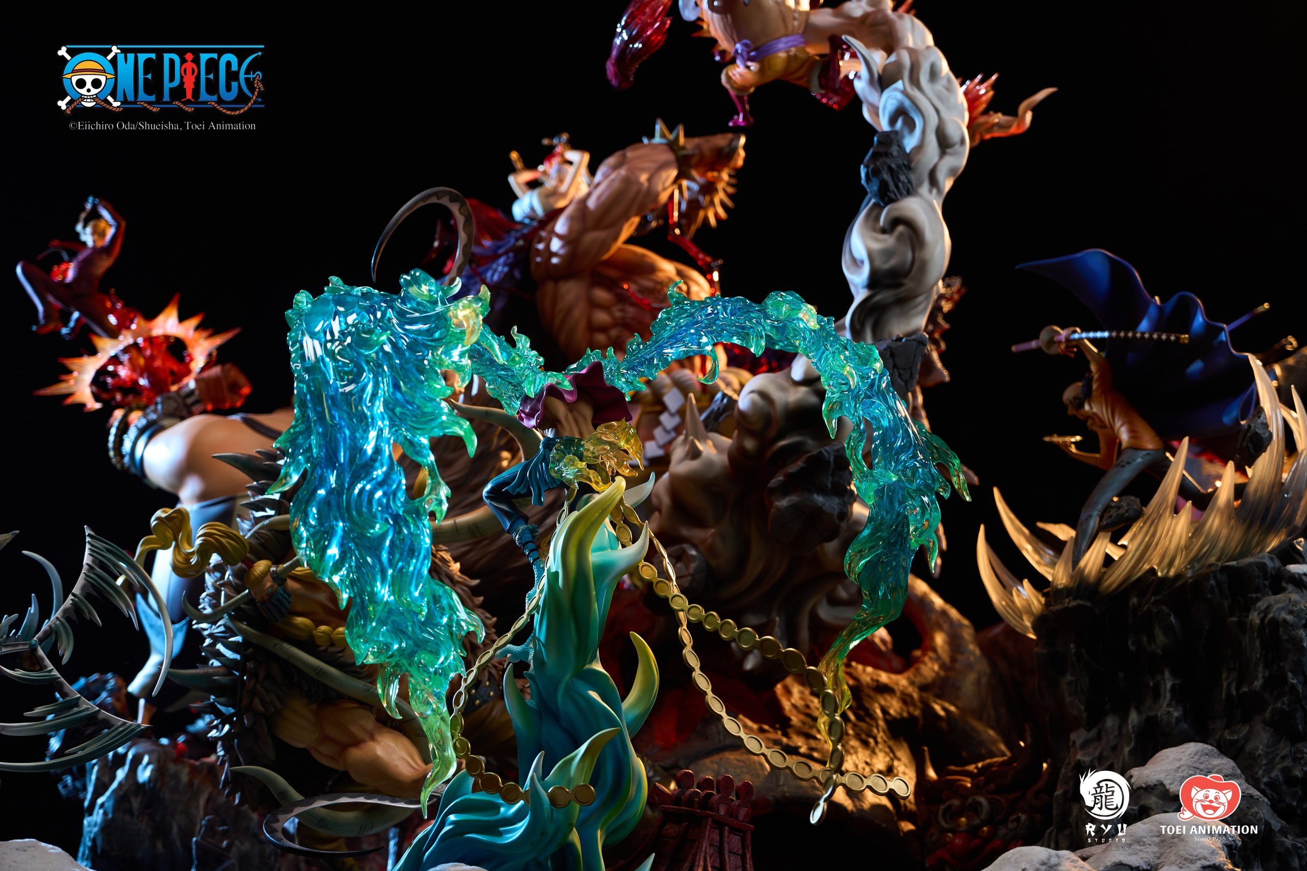 RYU Studio - ONE PIECE Colour Version Raid On Onigashima Series Collectible Statue (Licensed)